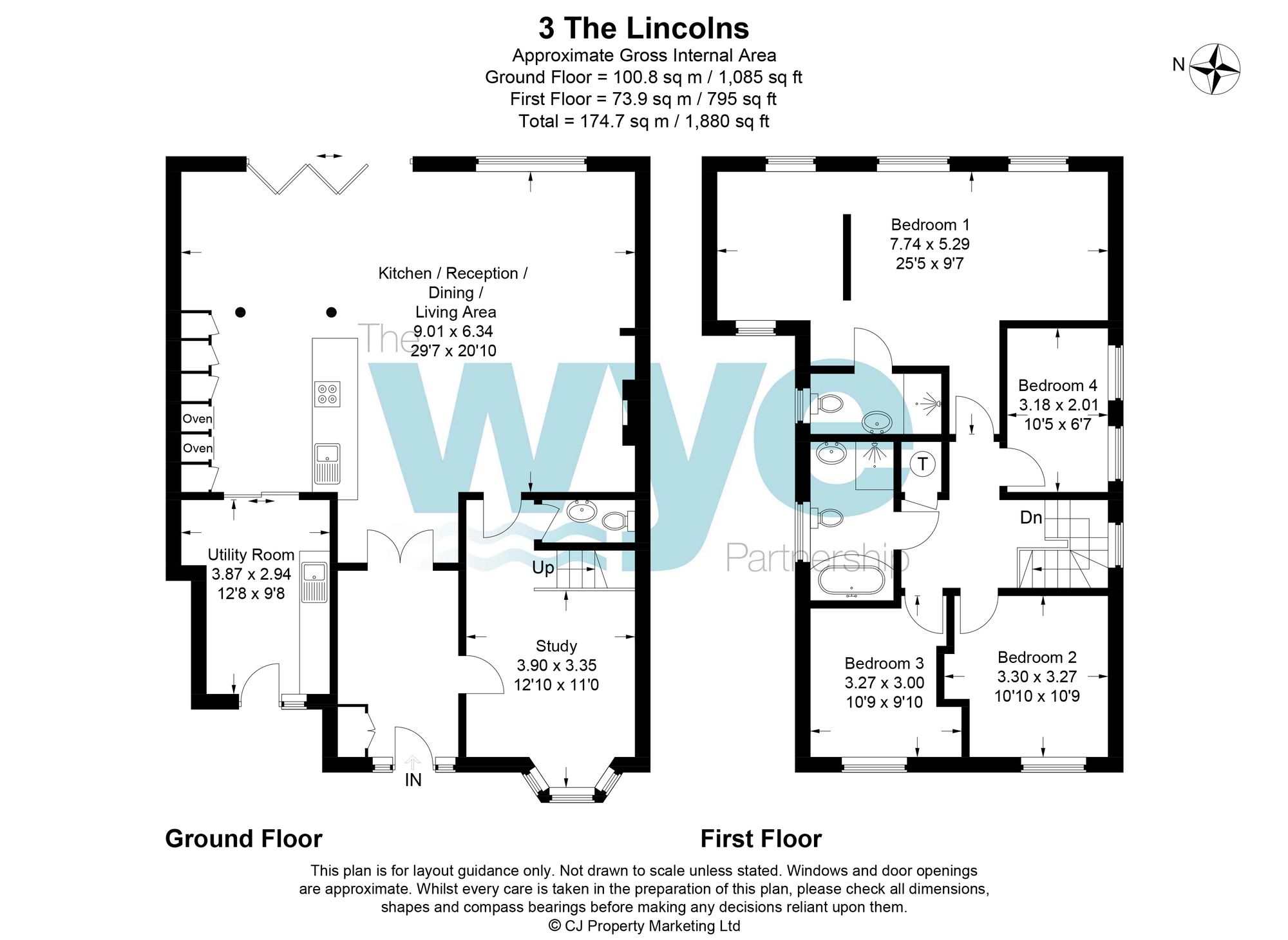 3 The Lincolns, Great Missenden floorplan