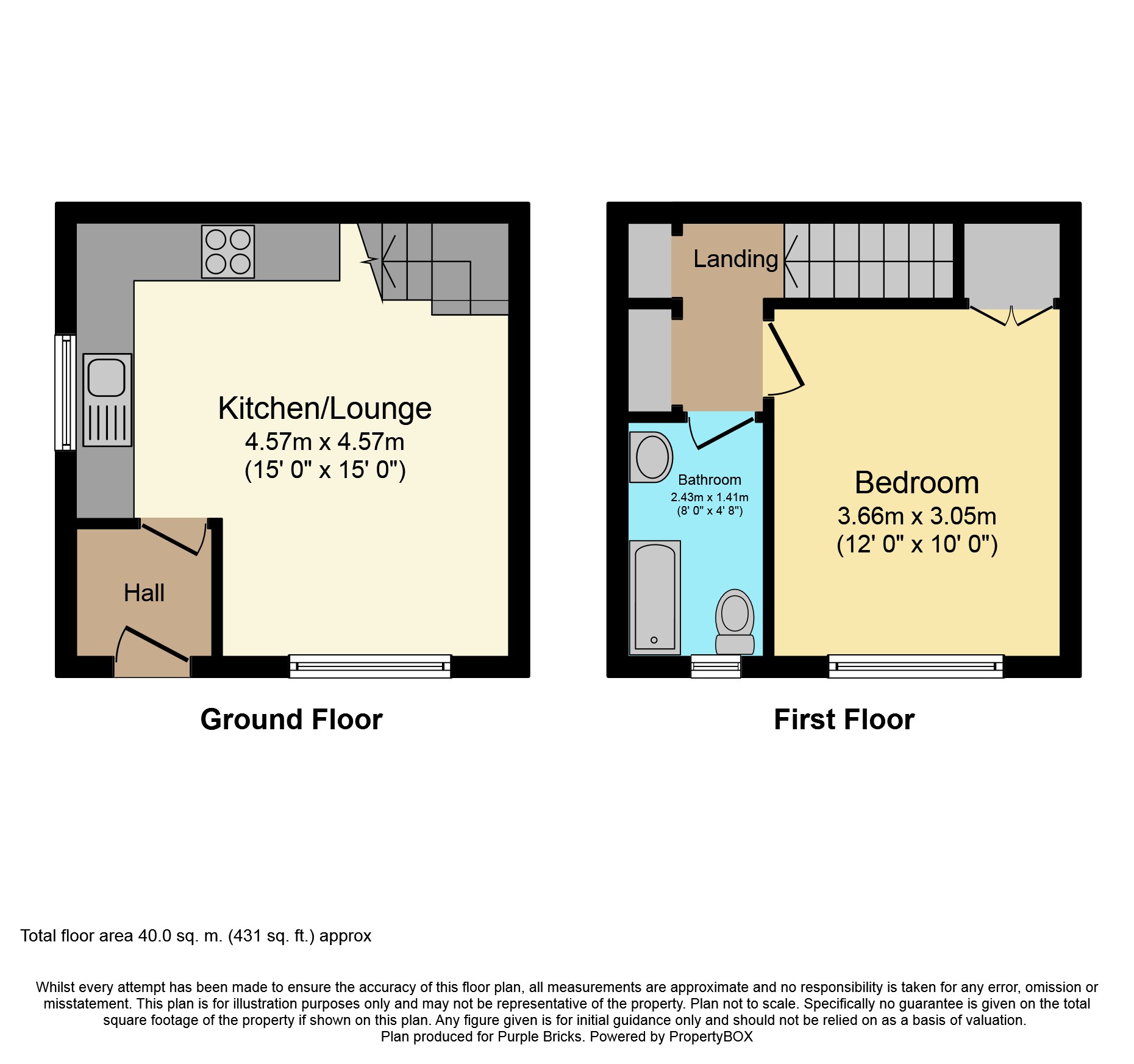 1 Bedrooms Terraced house for sale in The Maltings, Dunmow CM6