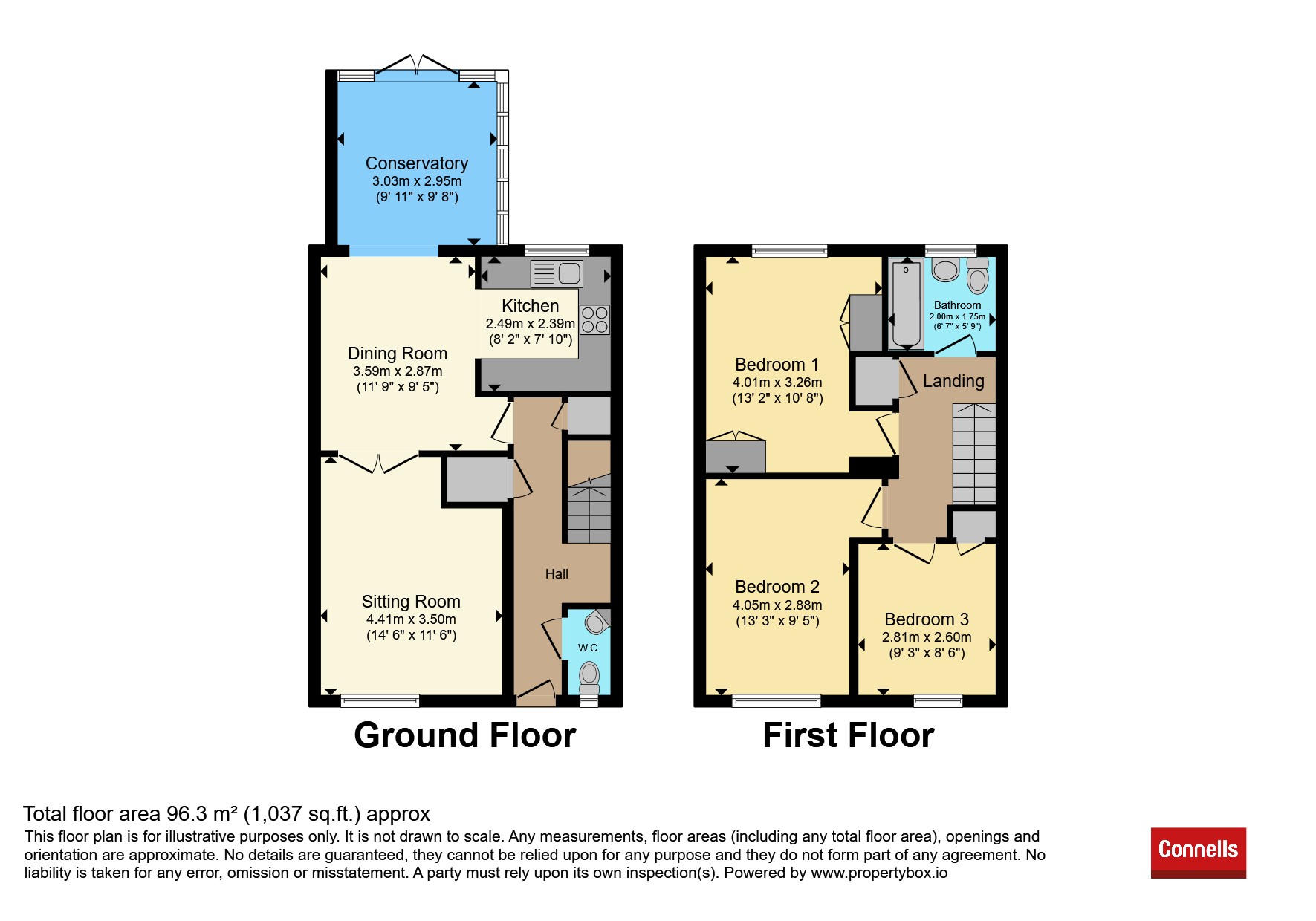 58, Van Diemans Road, Thame floorplan