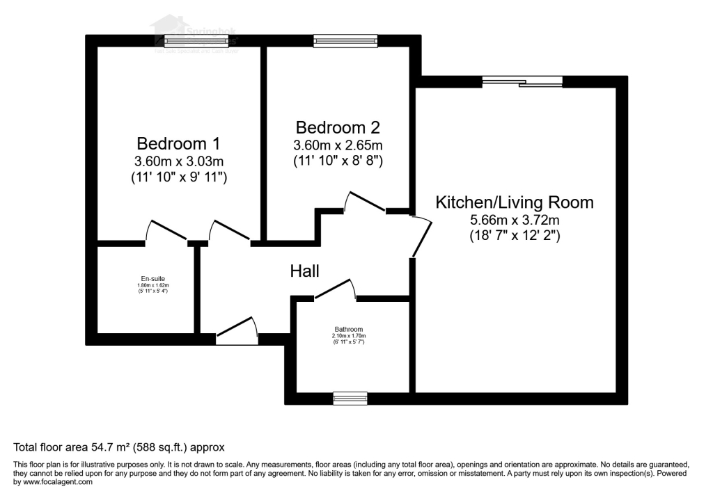 72, Goldstraw Lane, Newark floorplan