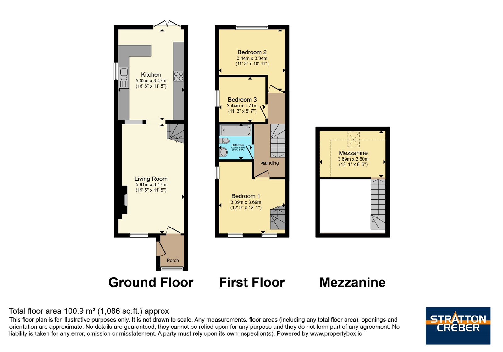 12, Fore Street, St. Austell floorplan