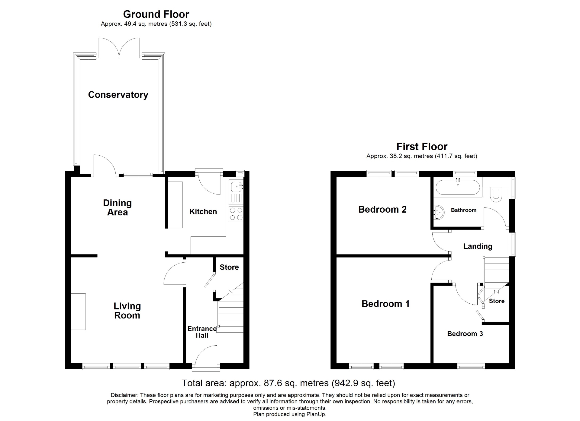 84, Hallfieldgate Lane, Alfreton floorplan