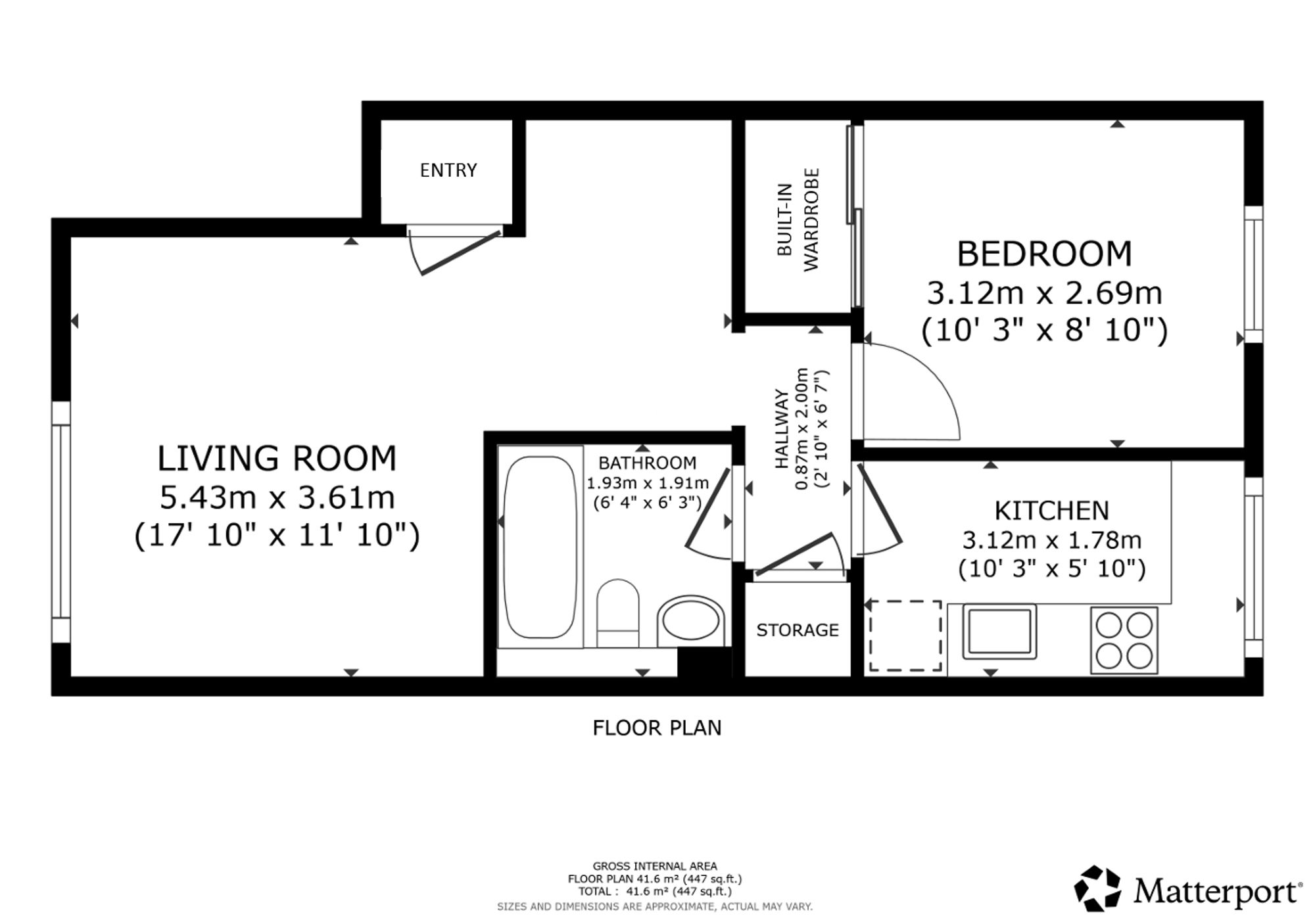 31 Invergarry Place, Glasgow floorplan