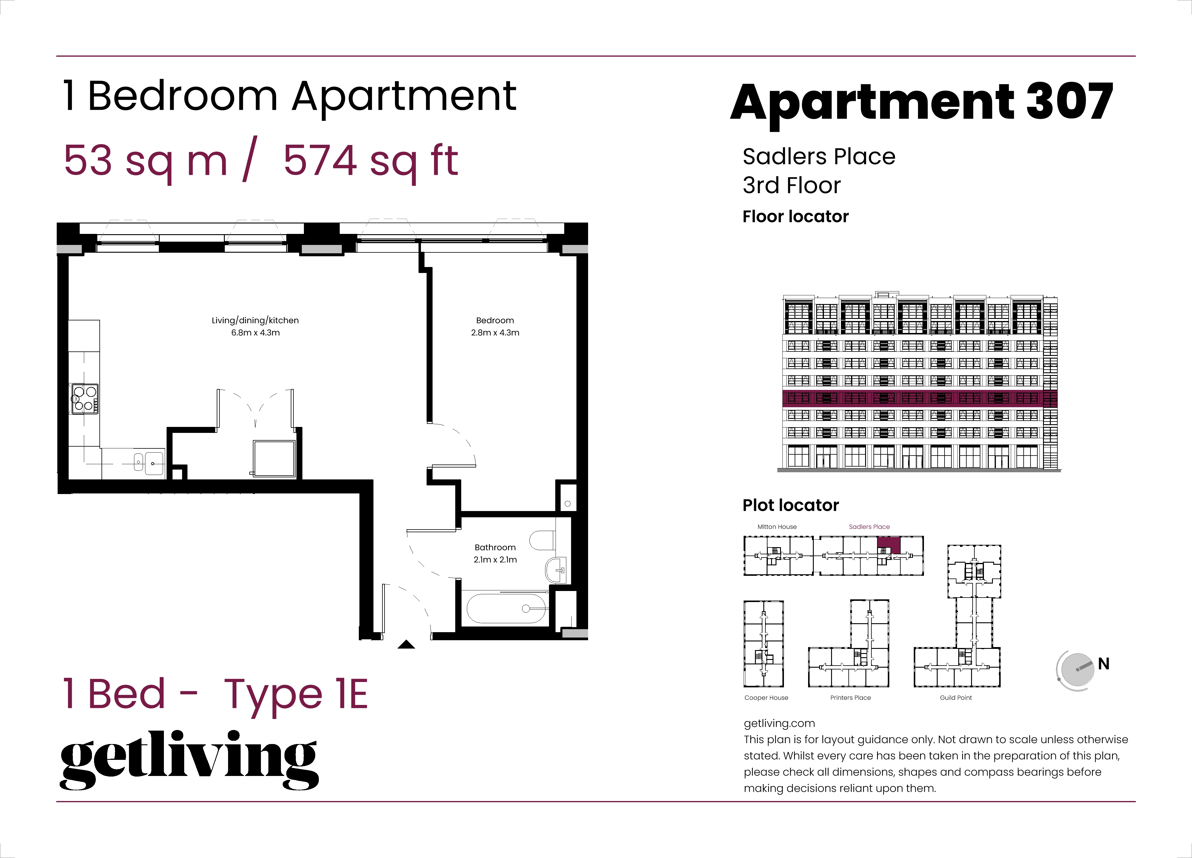Sherlock Quarter, 34 Sherlock St,, Birmingham floorplan