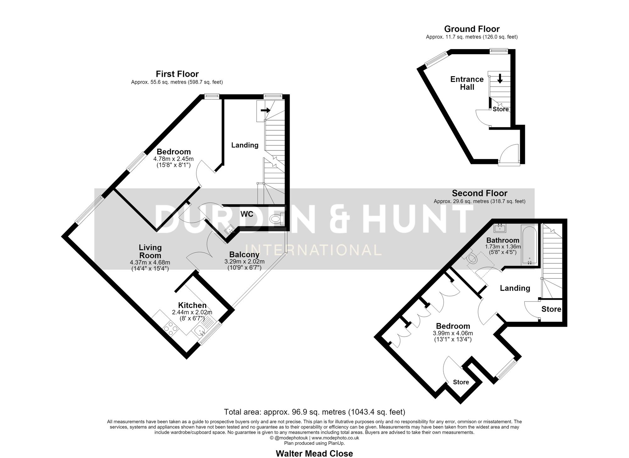 63 Walter Mead Close, Ongar floorplan