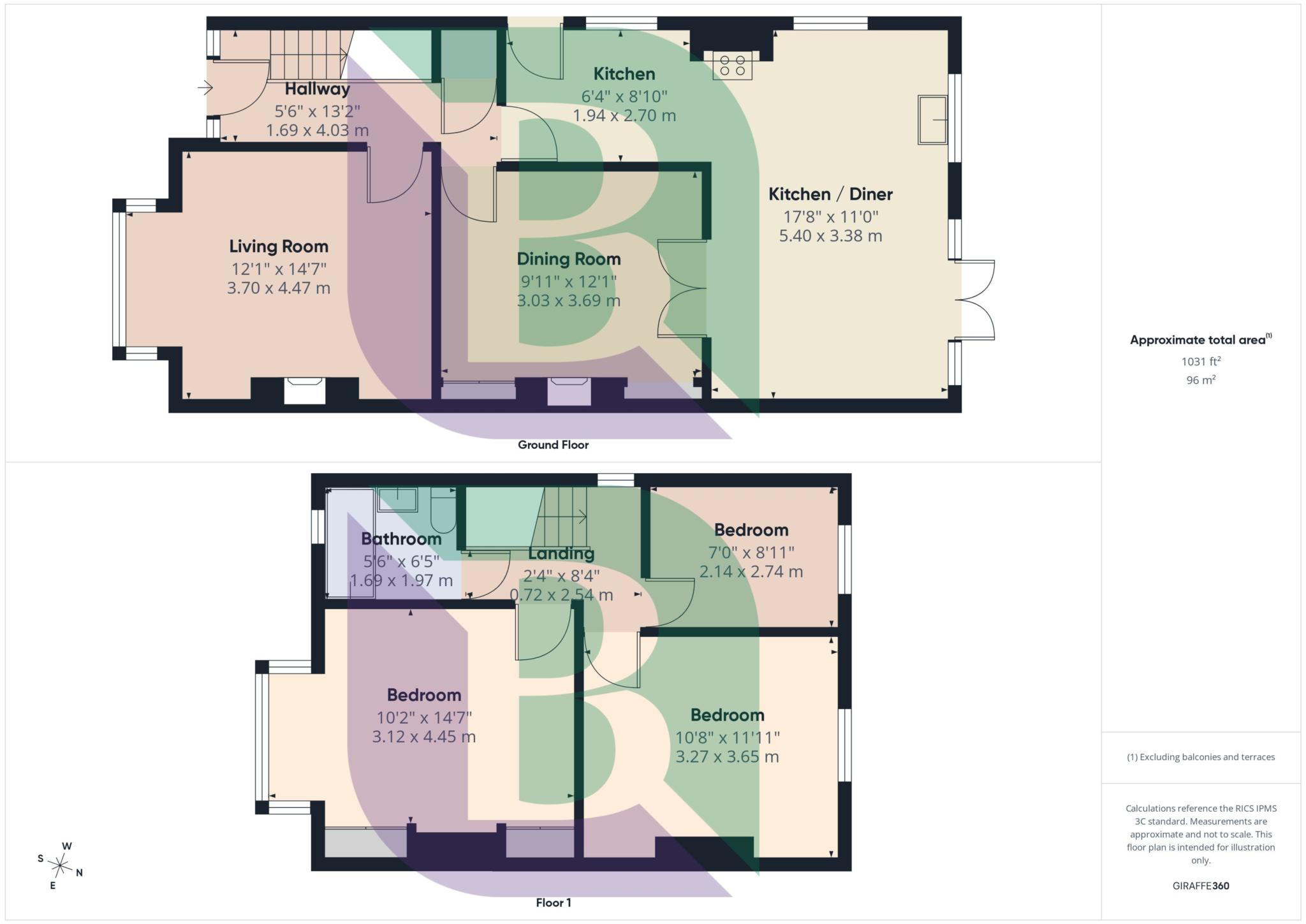 12, Downham Road, Milton Keynes floorplan