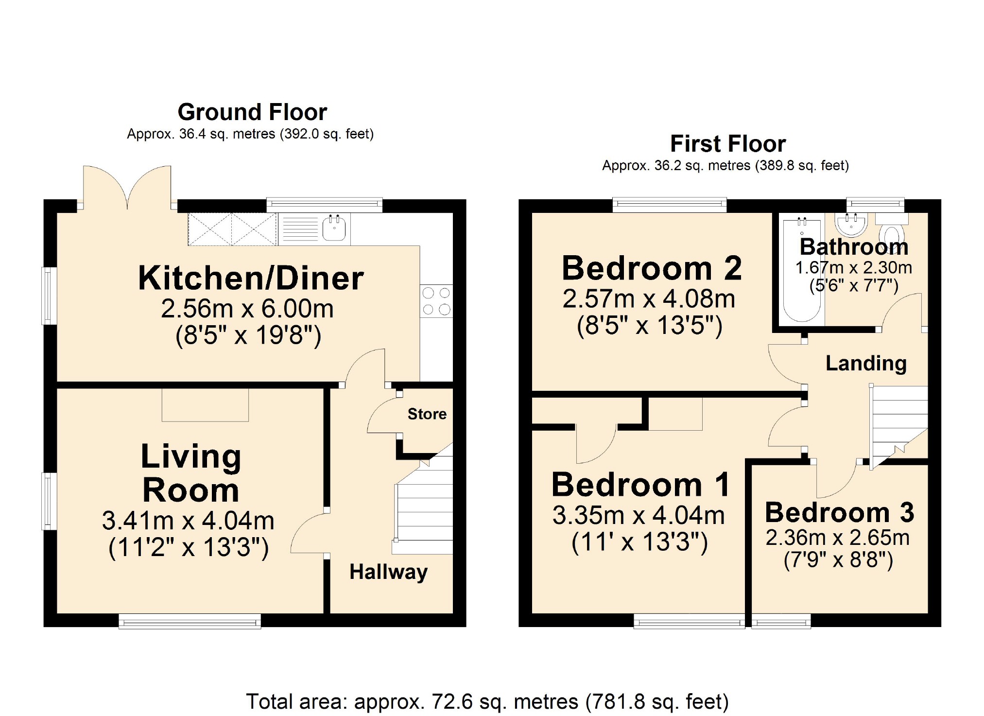 Harvey Road, Hady Hill, Chesterfield S41, 3 bedroom semidetached house