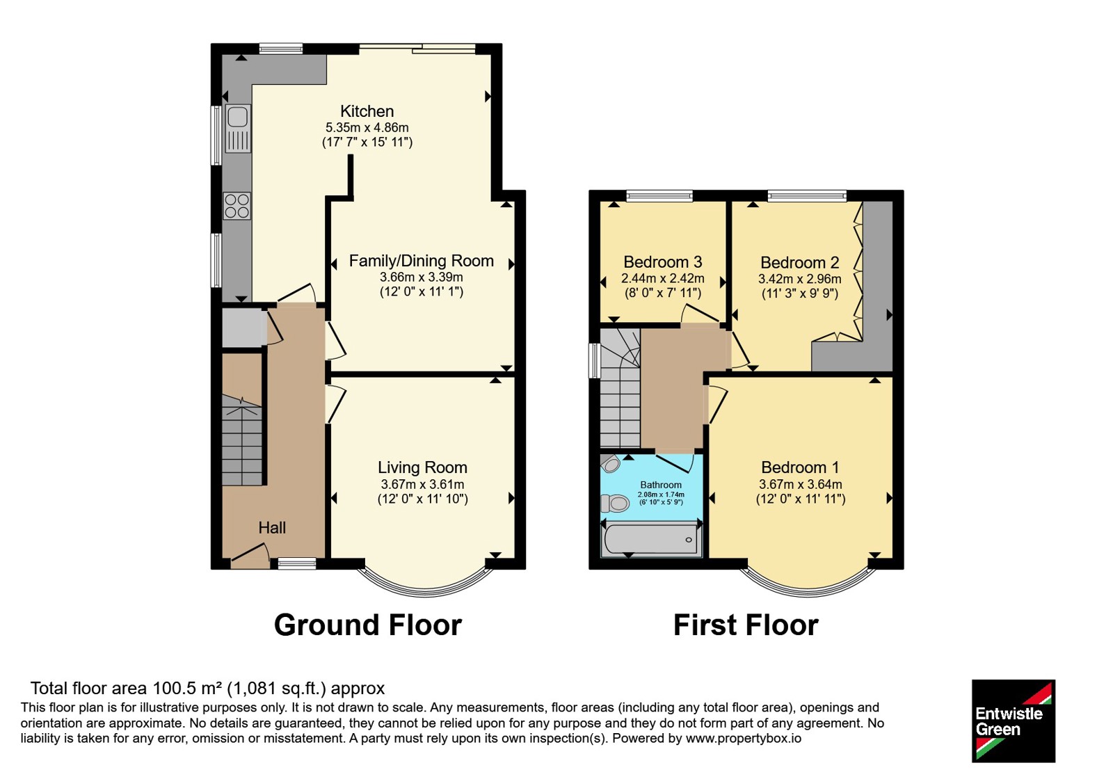 9, Sussex Road, Merseyside floorplan