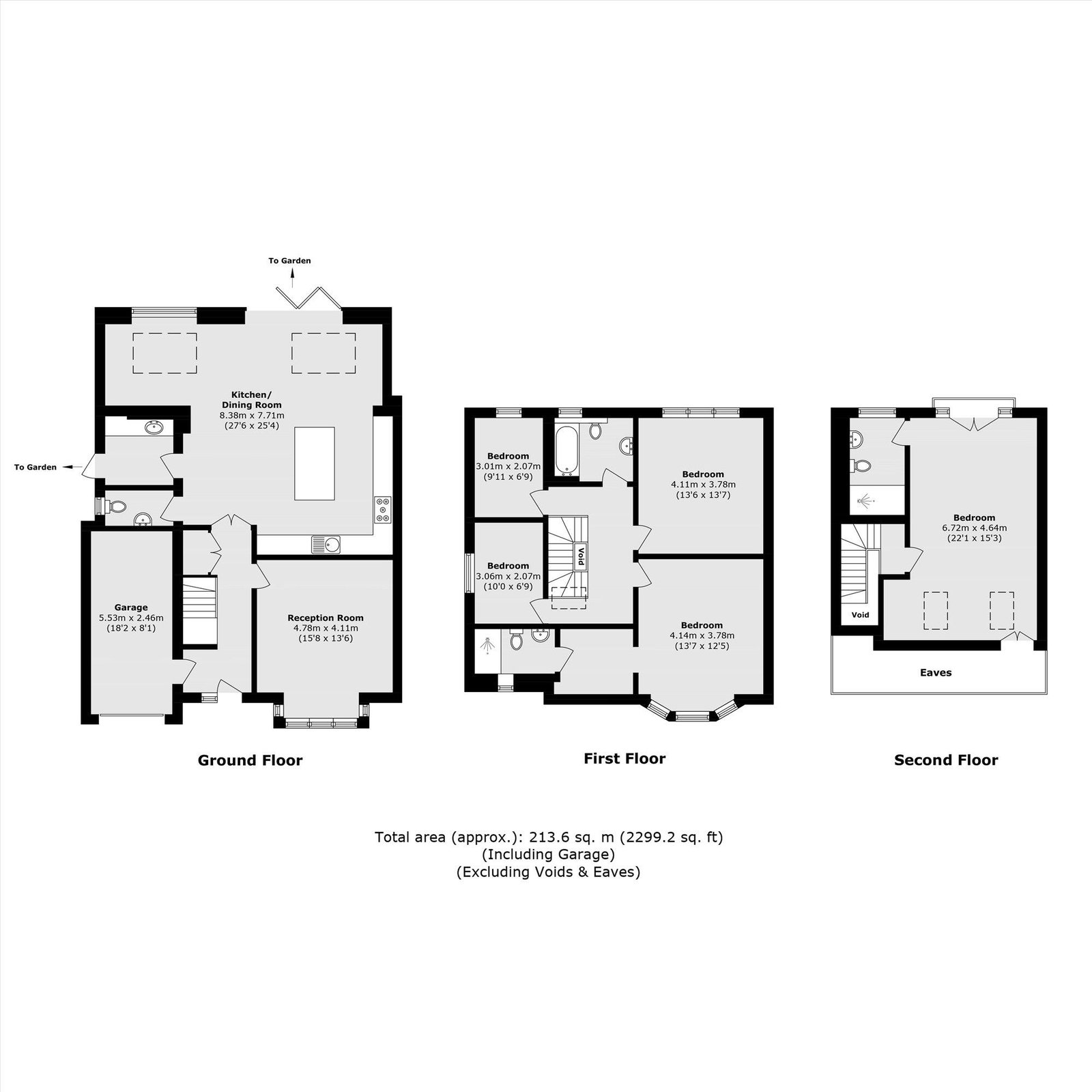 1, Erridge Road, London floorplan