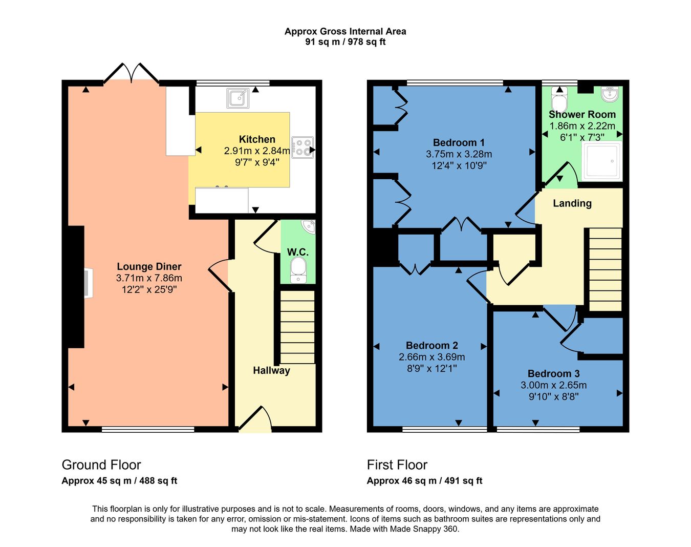 43, Shepherd Avenue, Leven floorplan