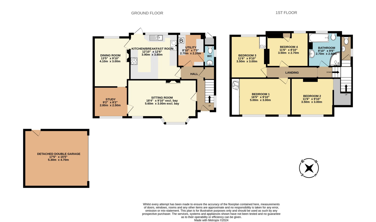 105, Salterton Road, Exmouth floorplan