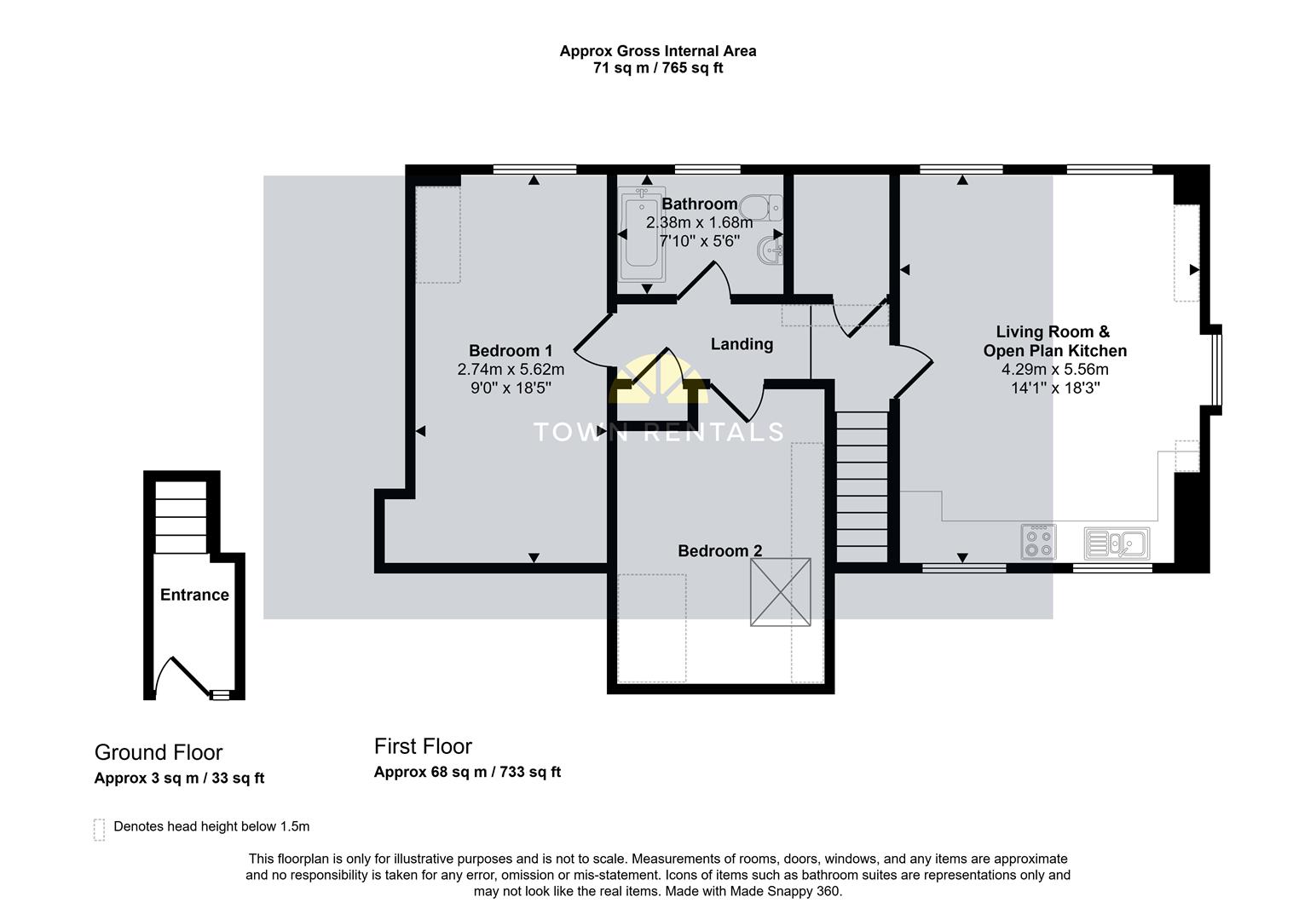 Flat 8, Hankham Lodge, Hankham Hall Road, Westham floorplan