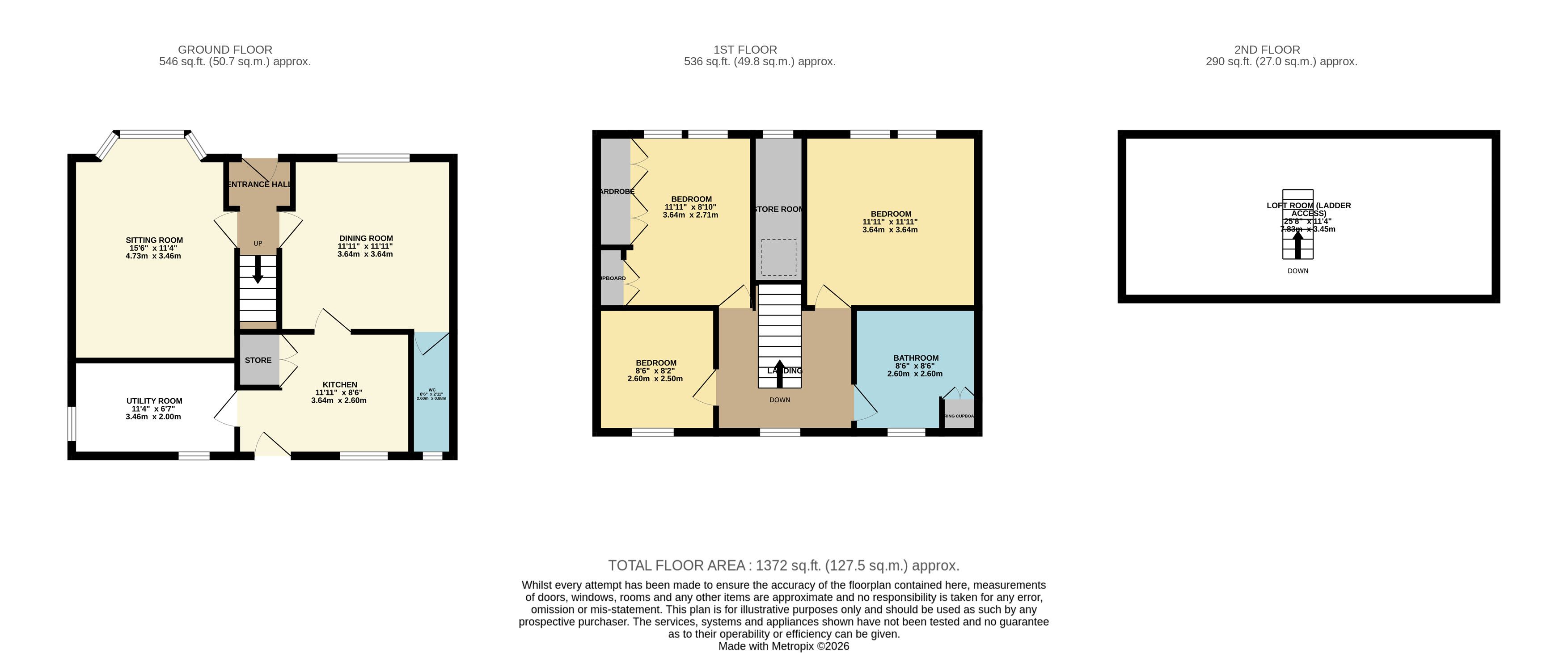 Lyndhurst, Dale Road South, Darley Dale floorplan