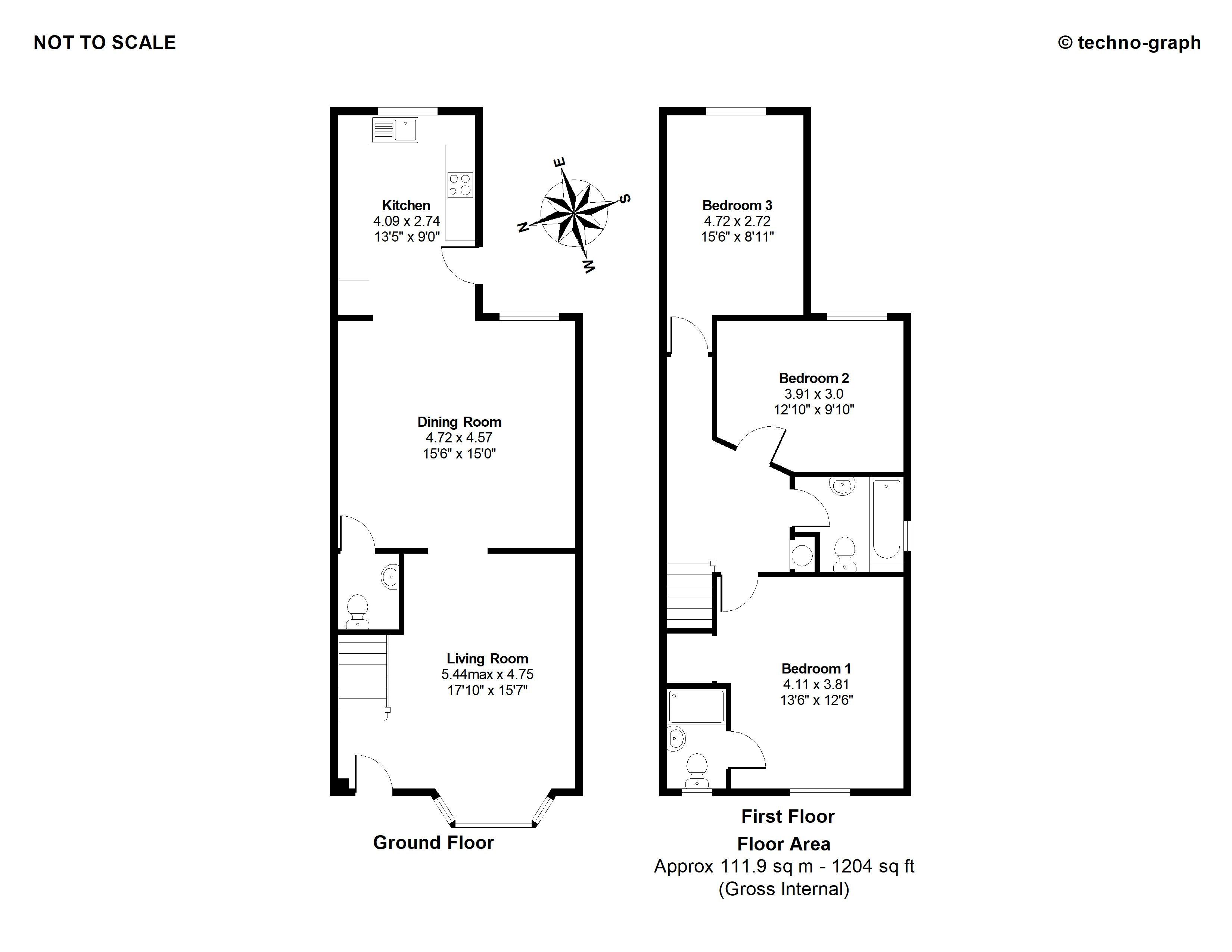 3 Bedrooms Semi-detached house for sale in Princes Street, Piddington, High Wycombe HP14