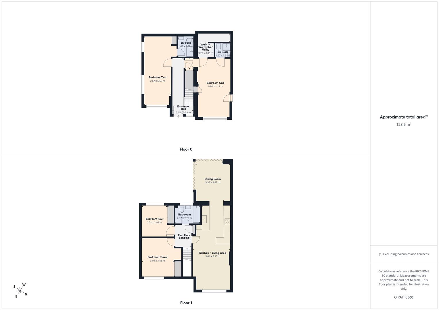 34, Willow Close, Ilfracombe floorplan