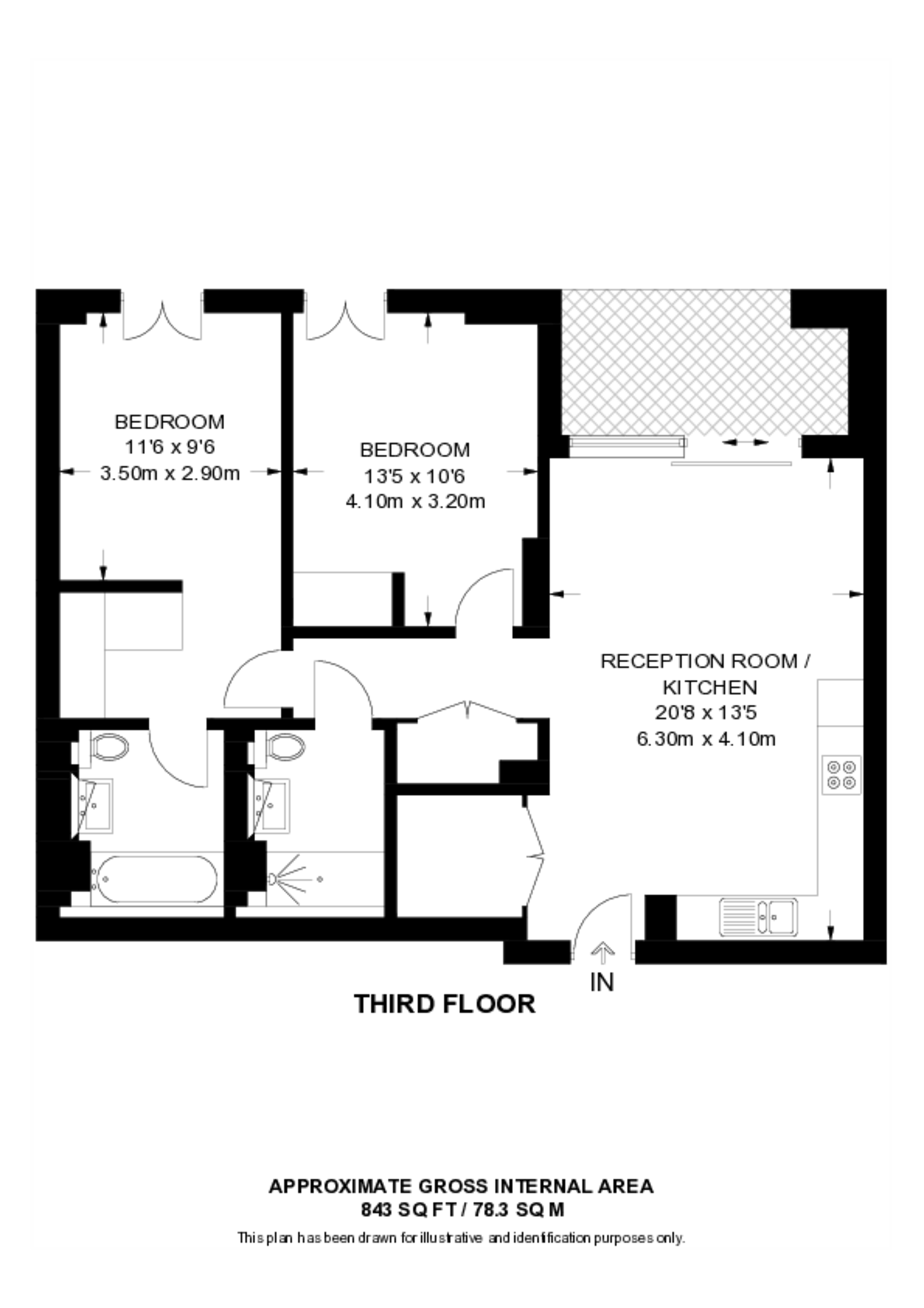 West End Gate, Little Venice floorplan