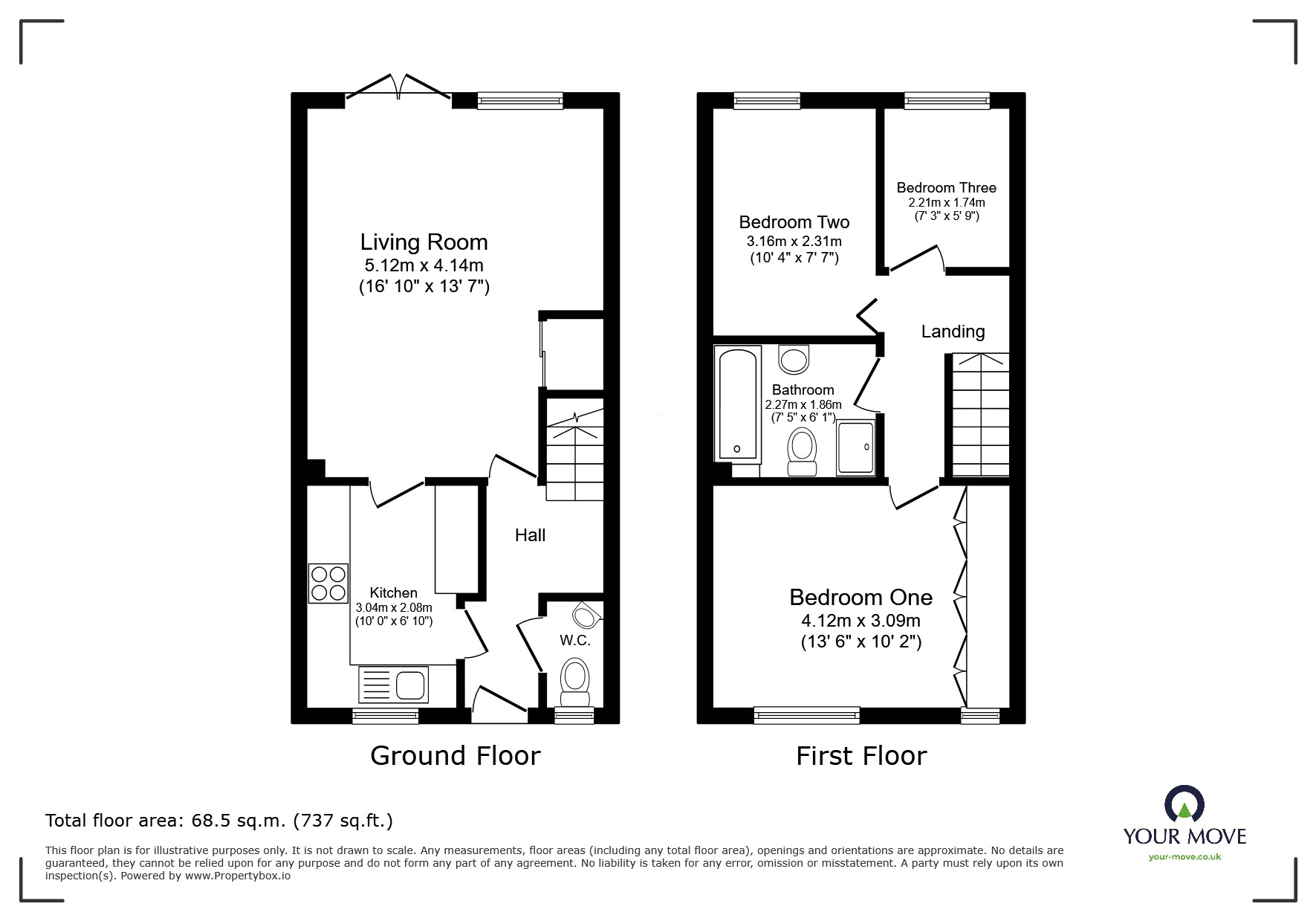 1, Charlton Fold, Manchester floorplan