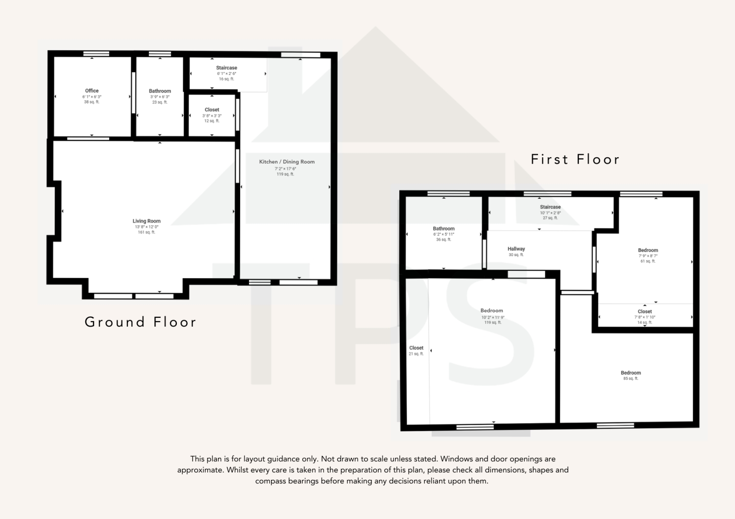 12, Greenbank, Fowey floorplan