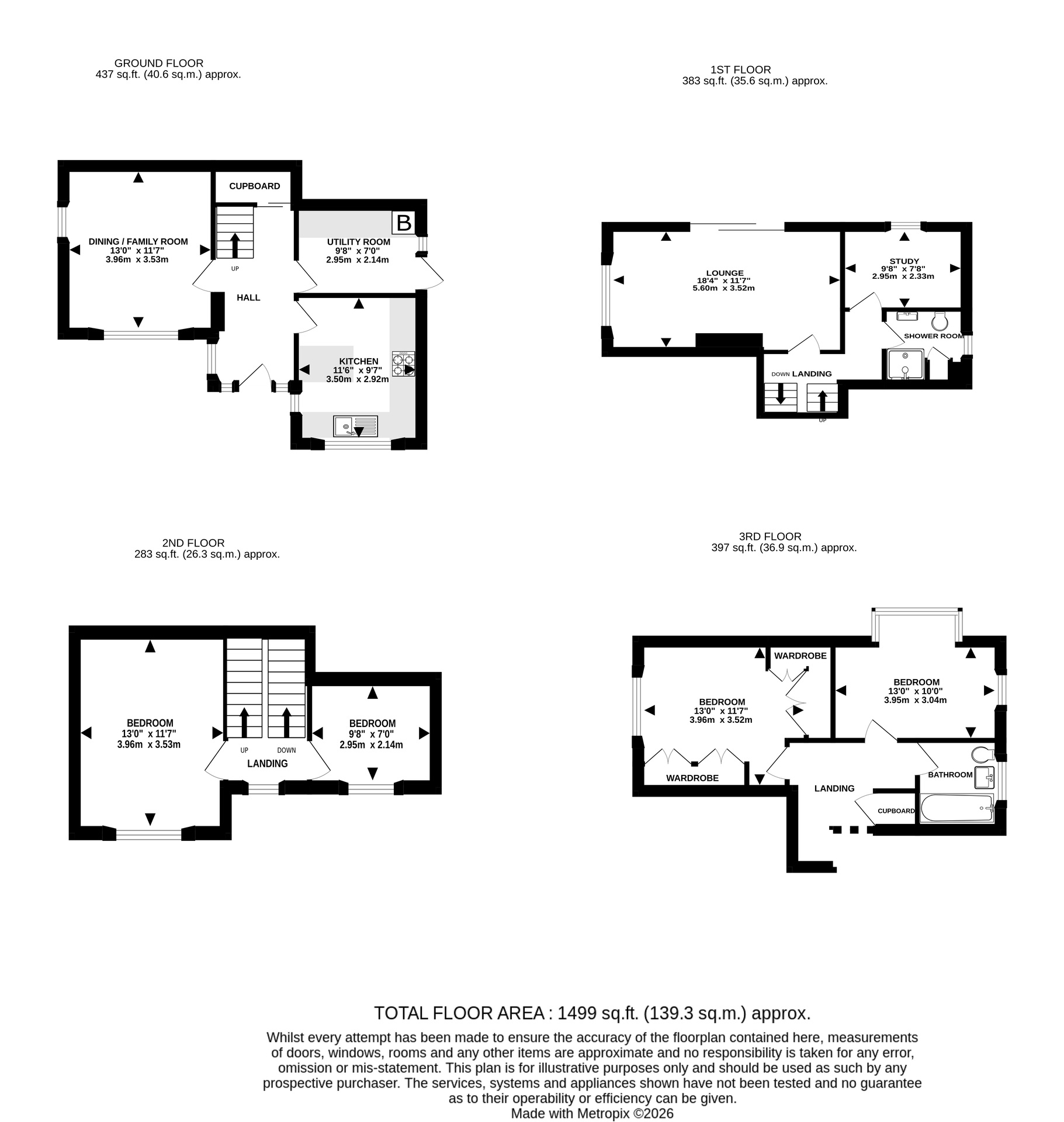 9 Chock Lane, Bristol floorplan