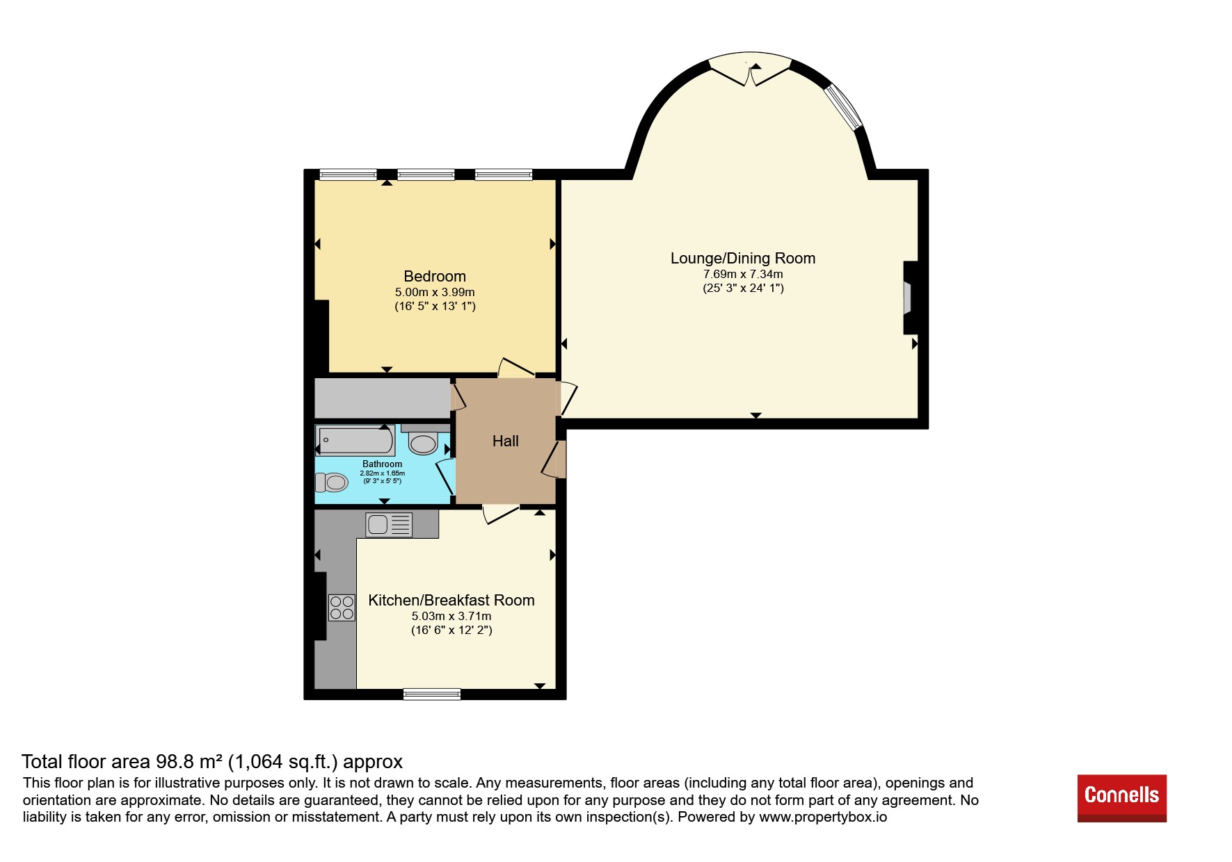 Flat 10, Wingfield Mansions, 82, Molesworth Road, Plymouth floorplan