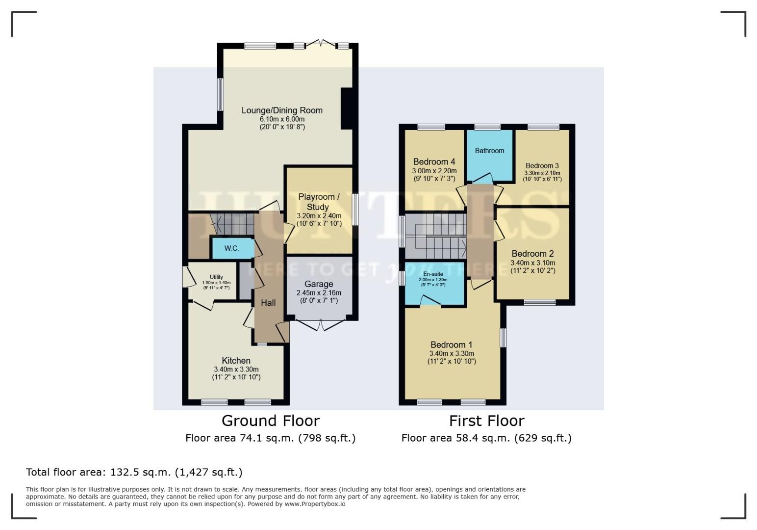 16, Duke Street, Dudley floorplan