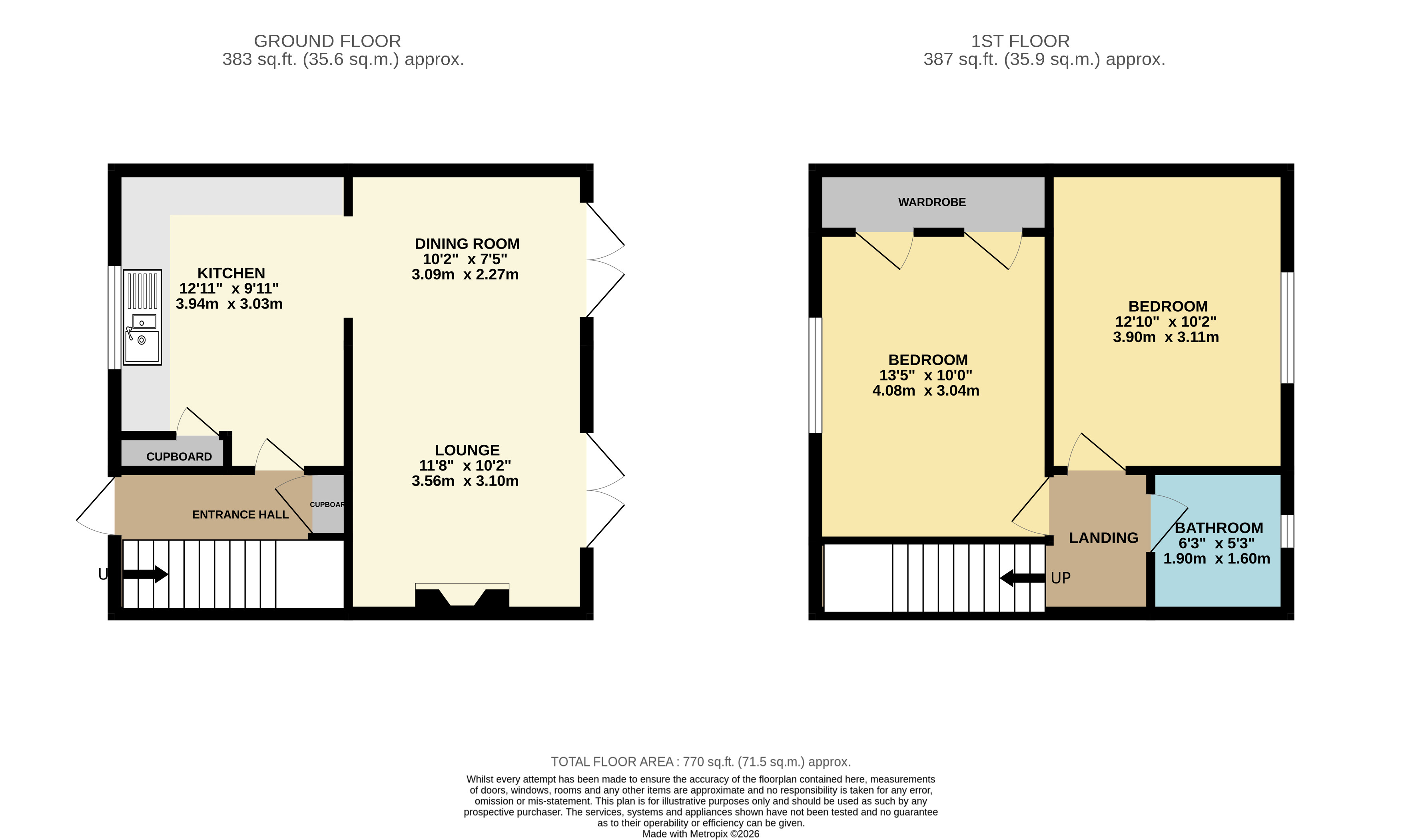 26, Lamellyn Road, Par floorplan