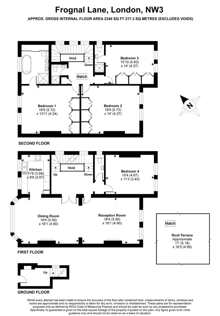 32a, Frognal Lane, London floorplan