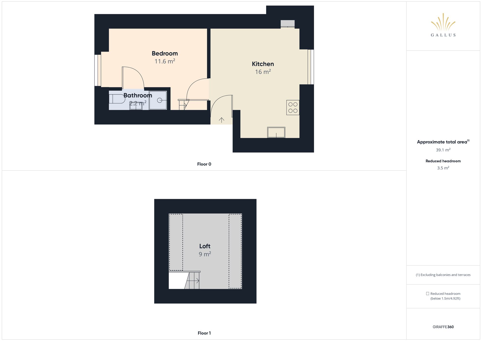 1/1 227 Clarkston Road, Glasgow floorplan
