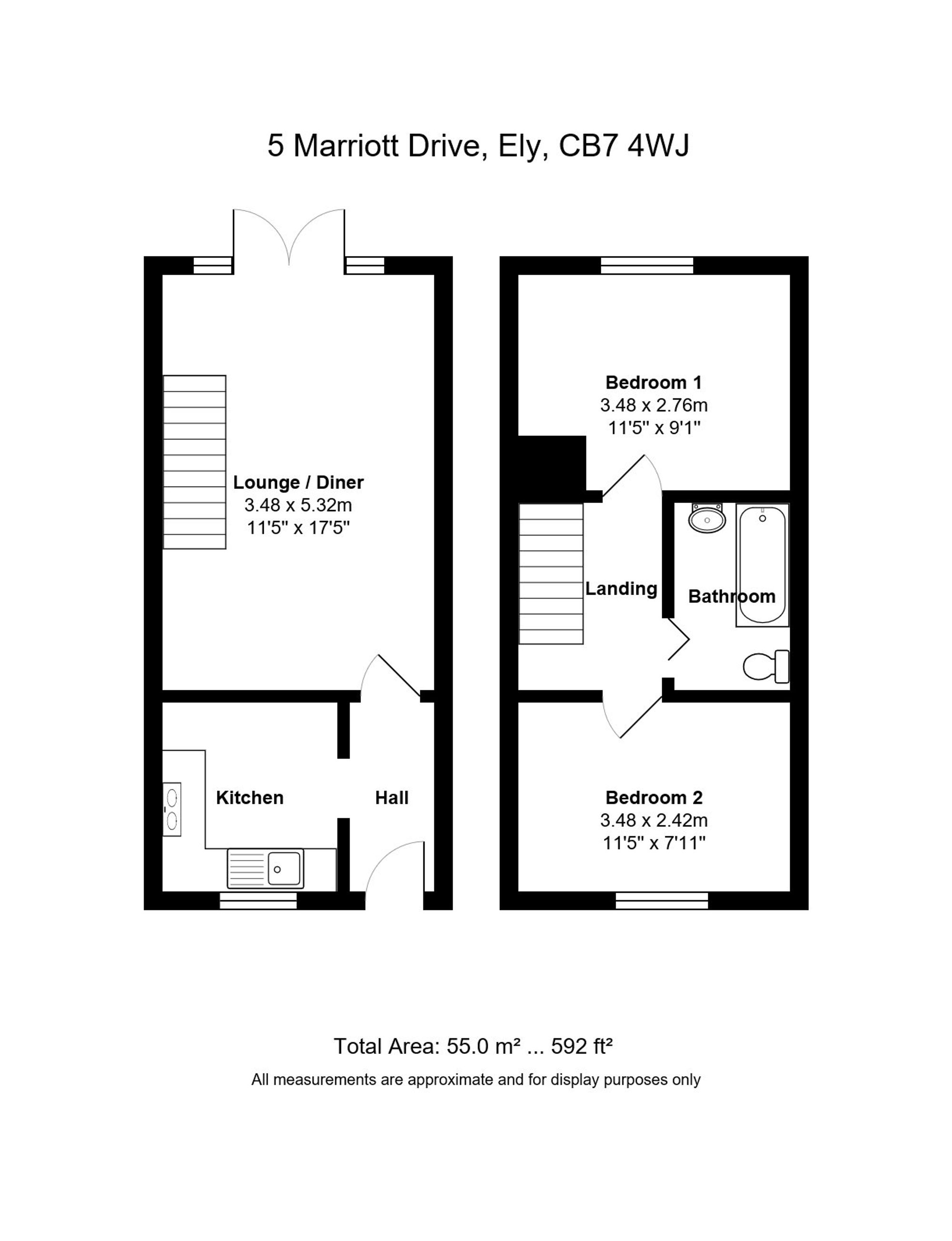 5 Mariott Drive, Ely floorplan