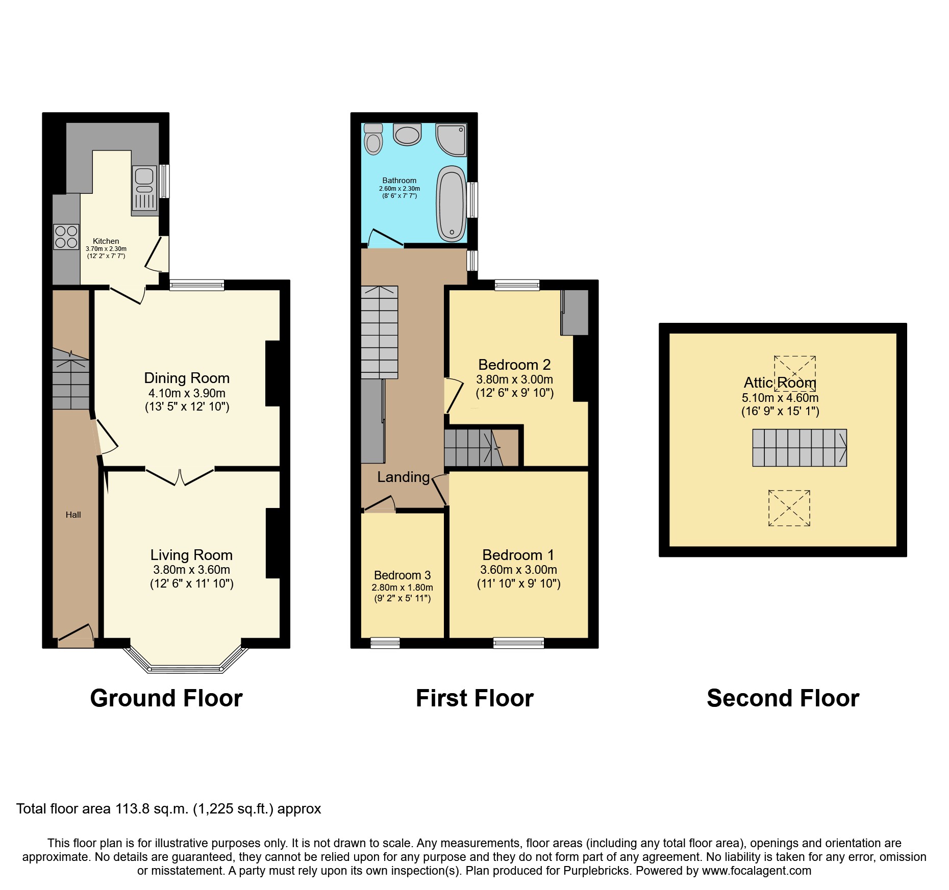31, Barleyhill Road, Leeds floorplan