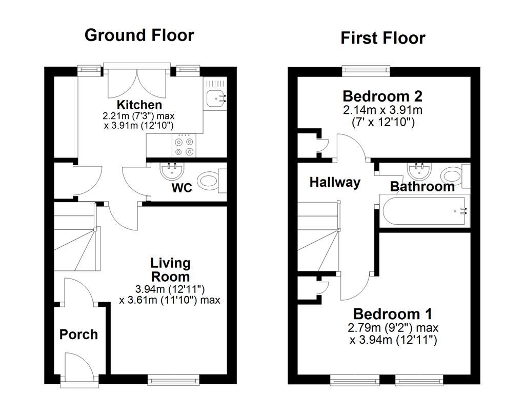Dormouse Drive, Newport floorplan