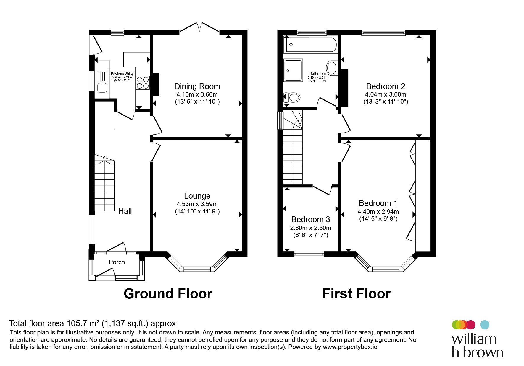 854, York Road, Leeds floorplan