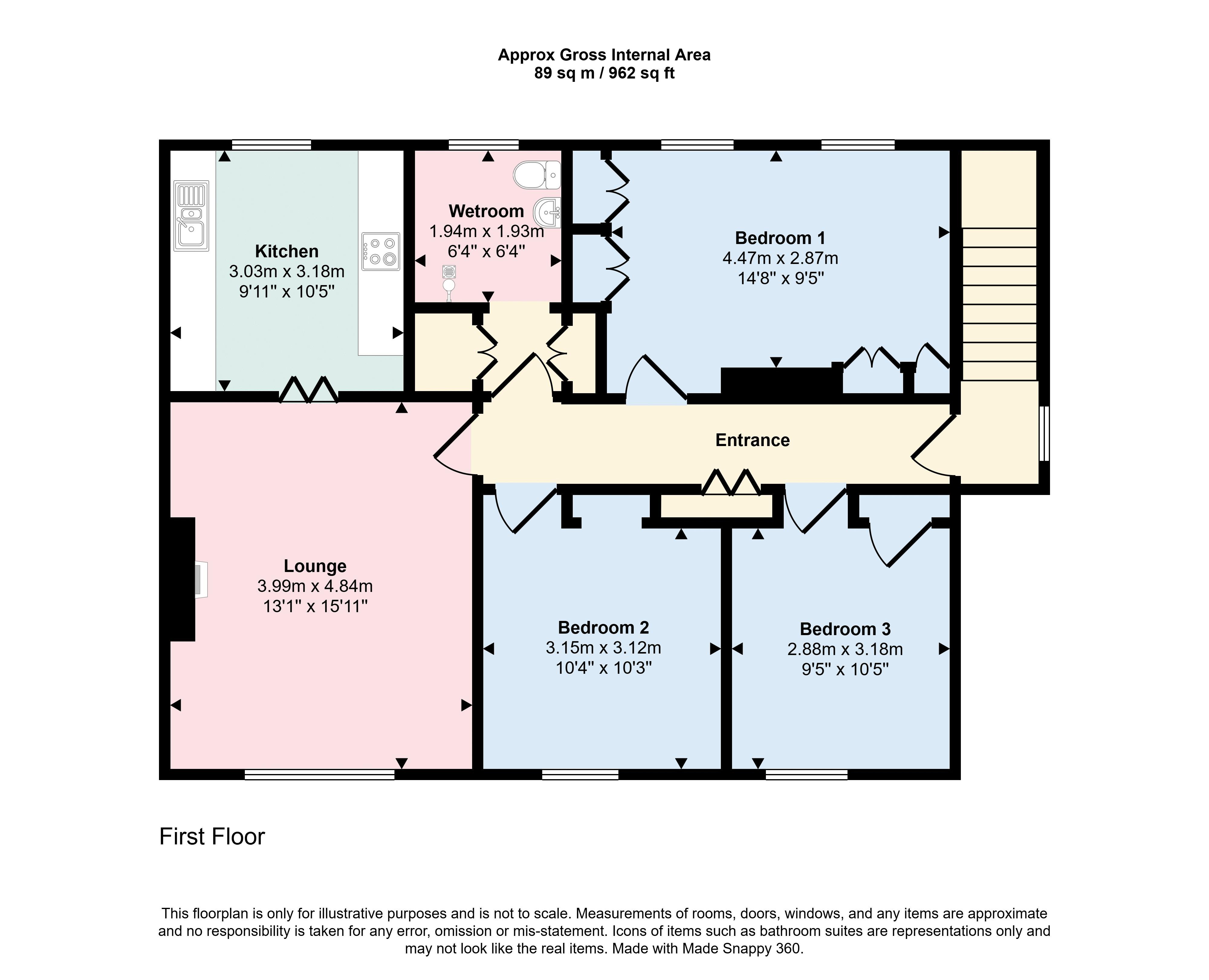 299, Crosslet Road, Dumbarton floorplan