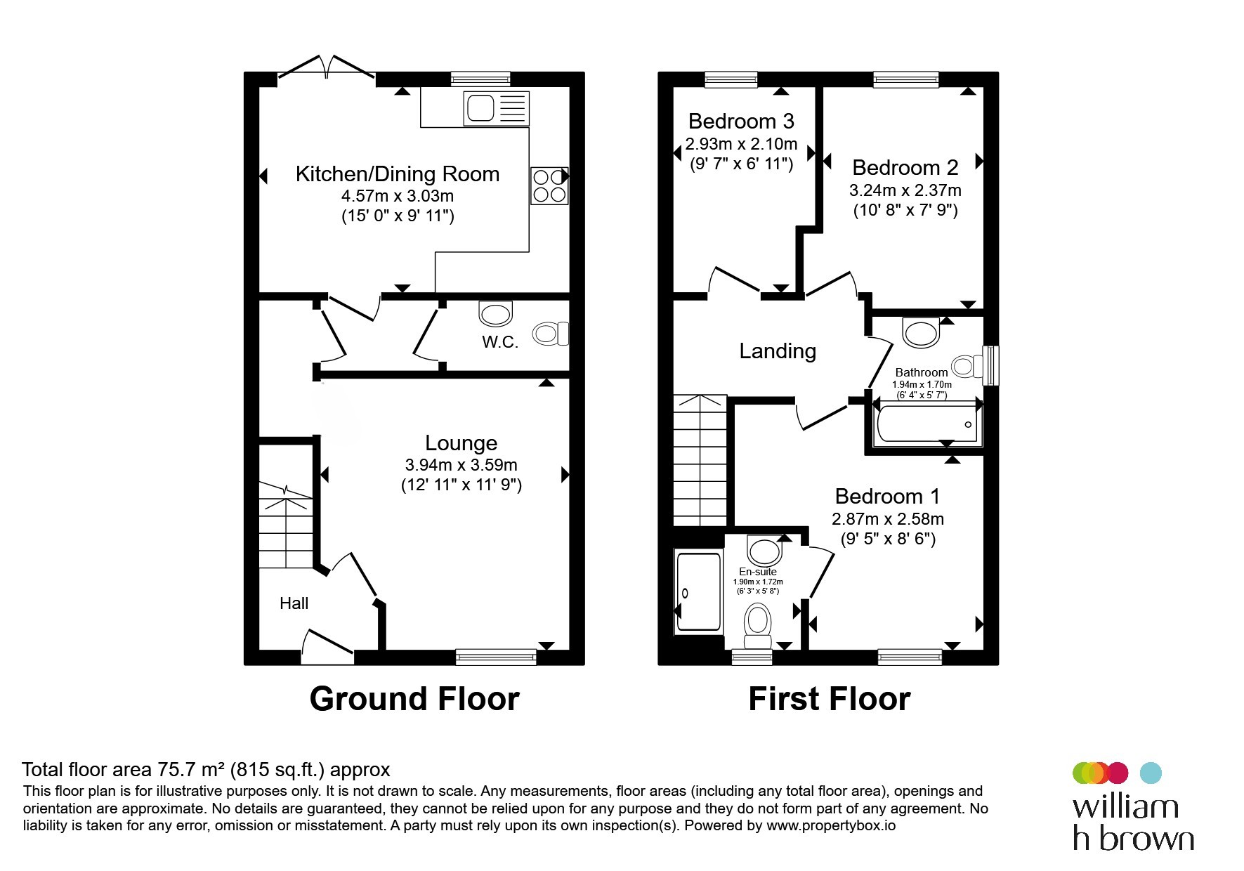 11, Collier Close, Doncaster floorplan