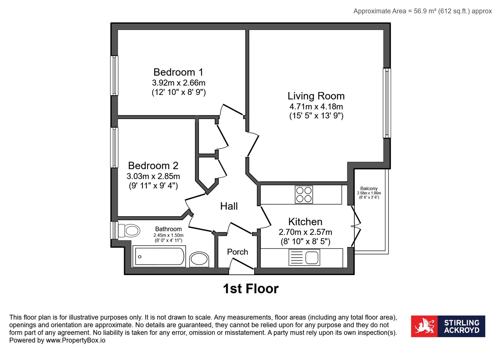 181, Greenhaven Drive, London floorplan