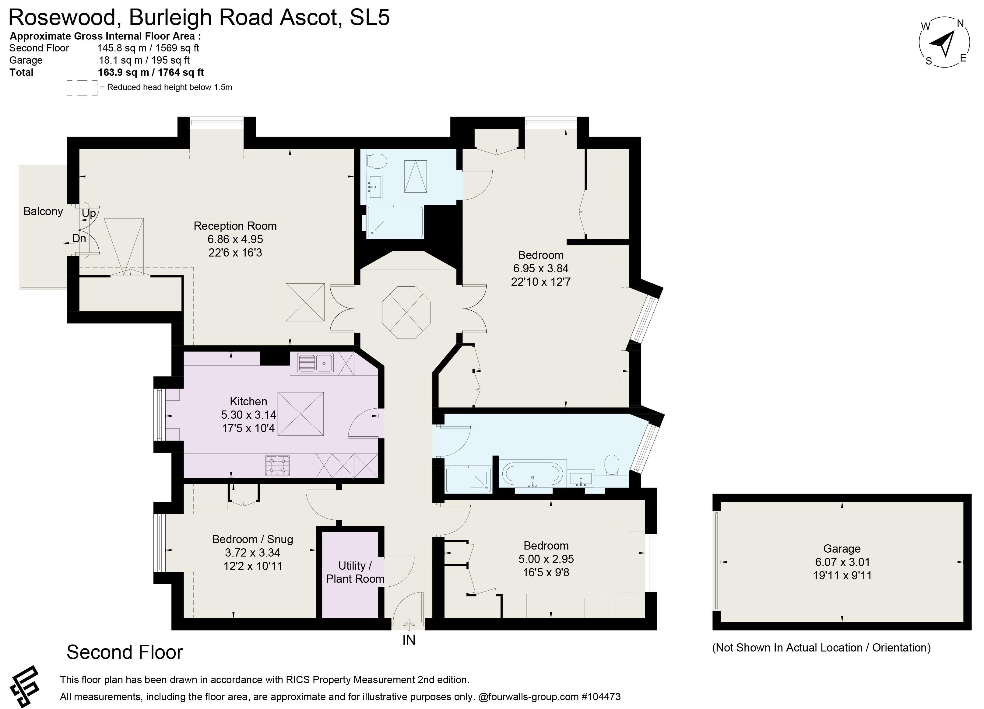 Apartment 7 Rosewood, Burleigh Road, Ascot floorplan