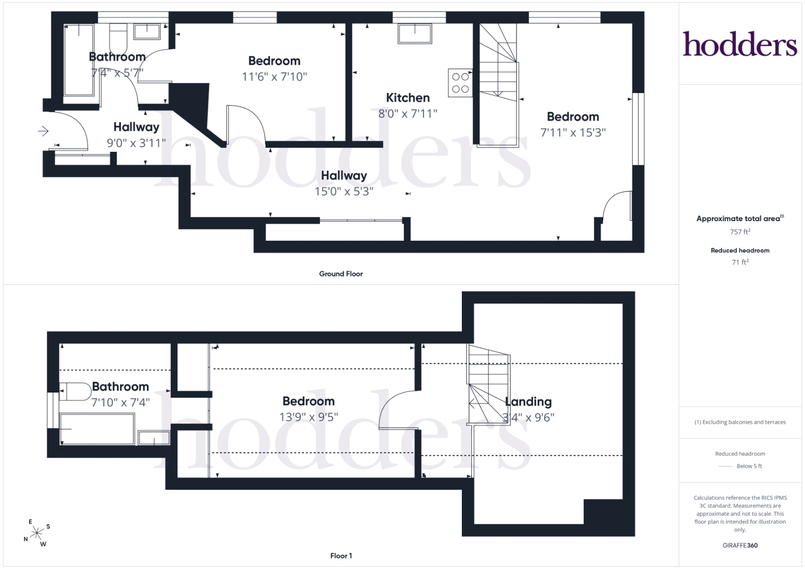 Flat 2,, Sterling House, Chertsey floorplan