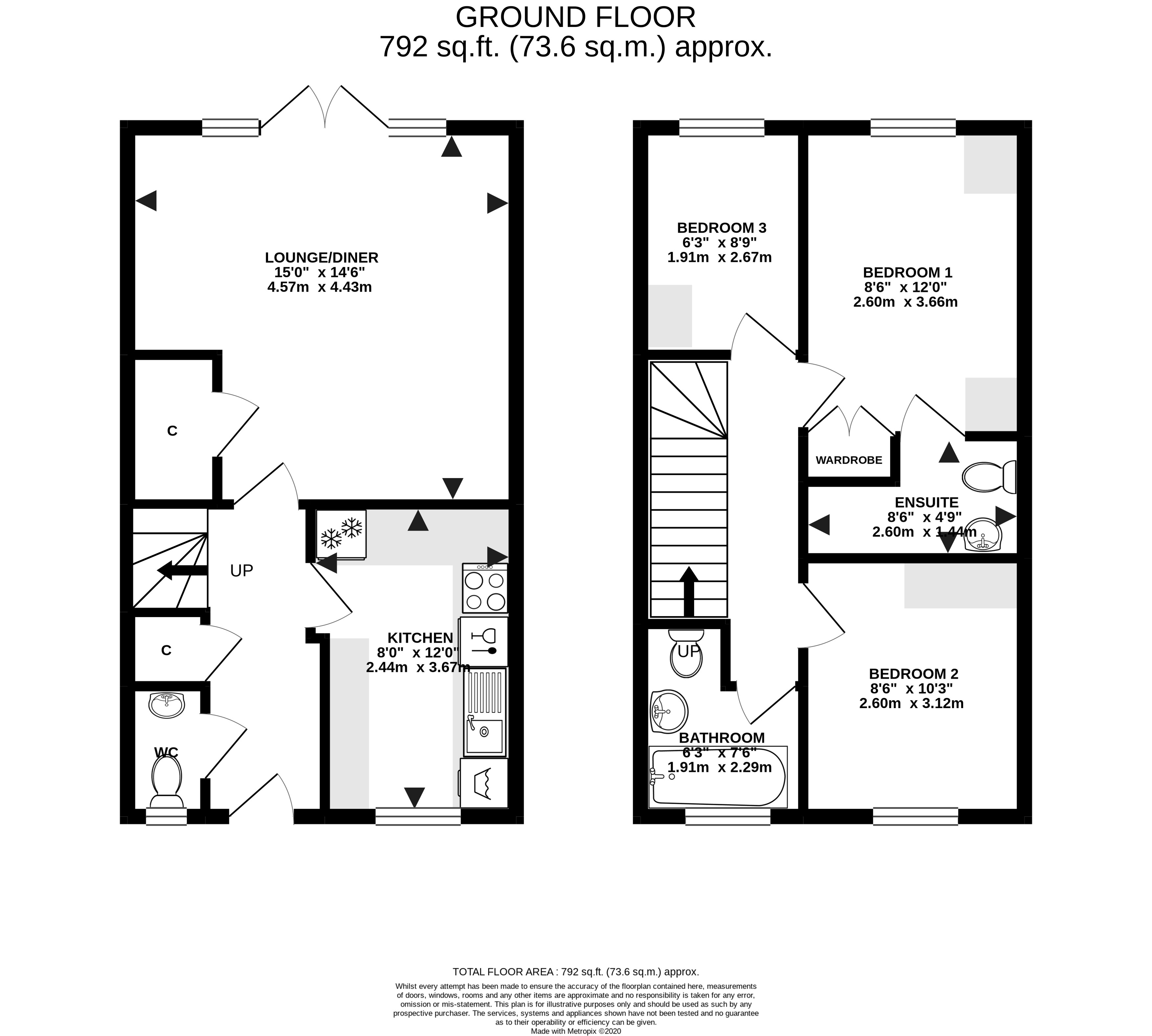 4, Canyke Meadows, Cornwall floorplan