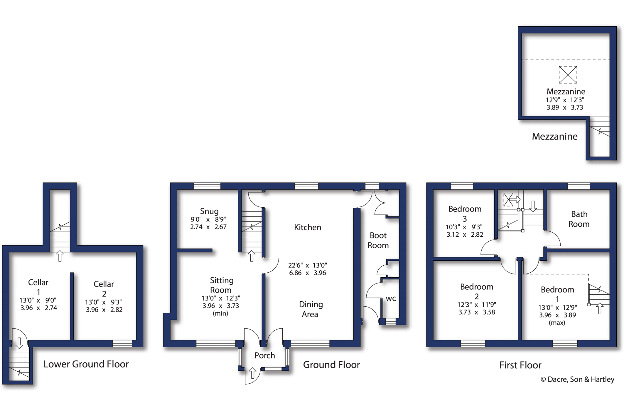 8, Moor Lane, Ilkley floorplan
