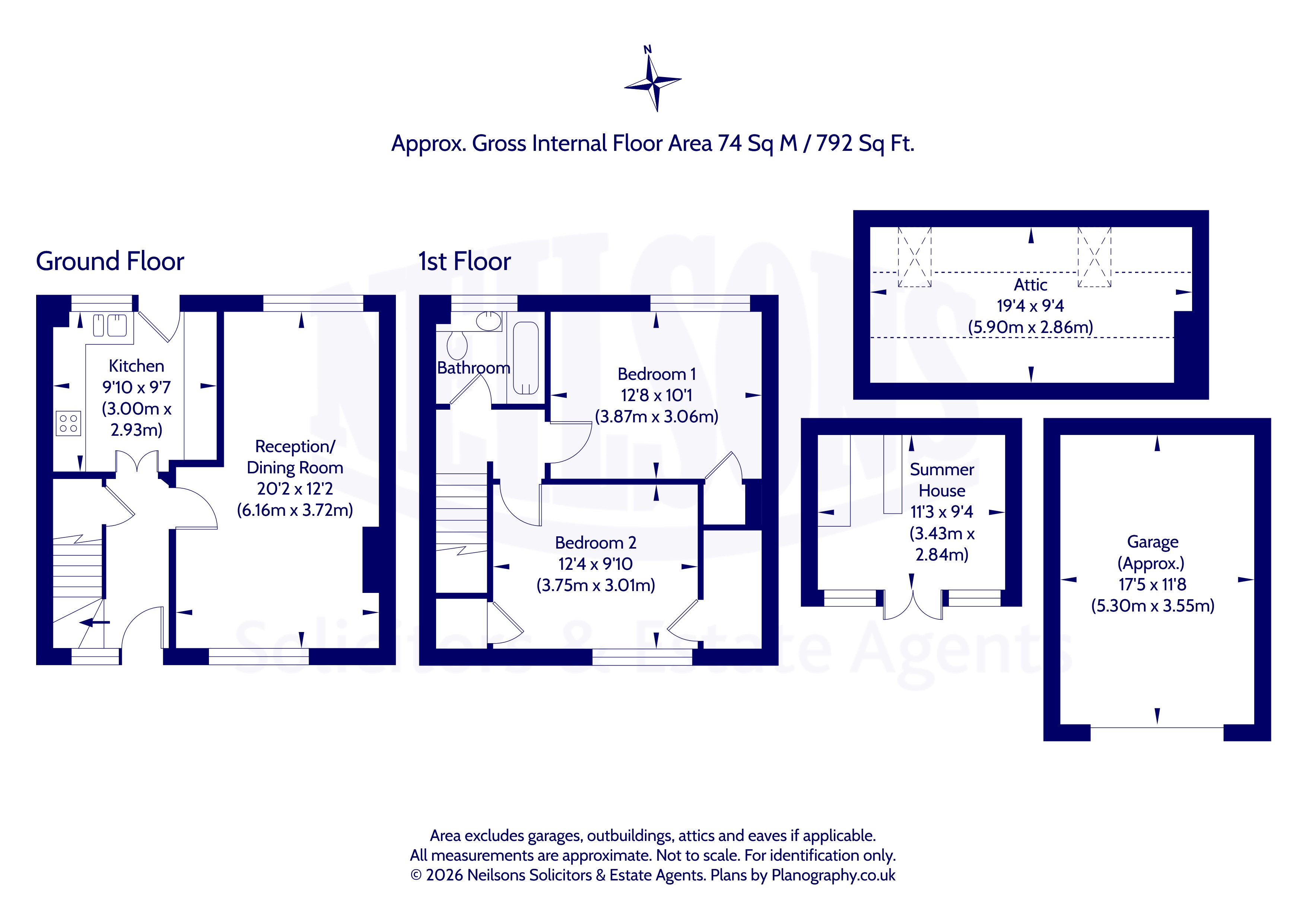 45, Hillwood Rise, Ratho Station floorplan