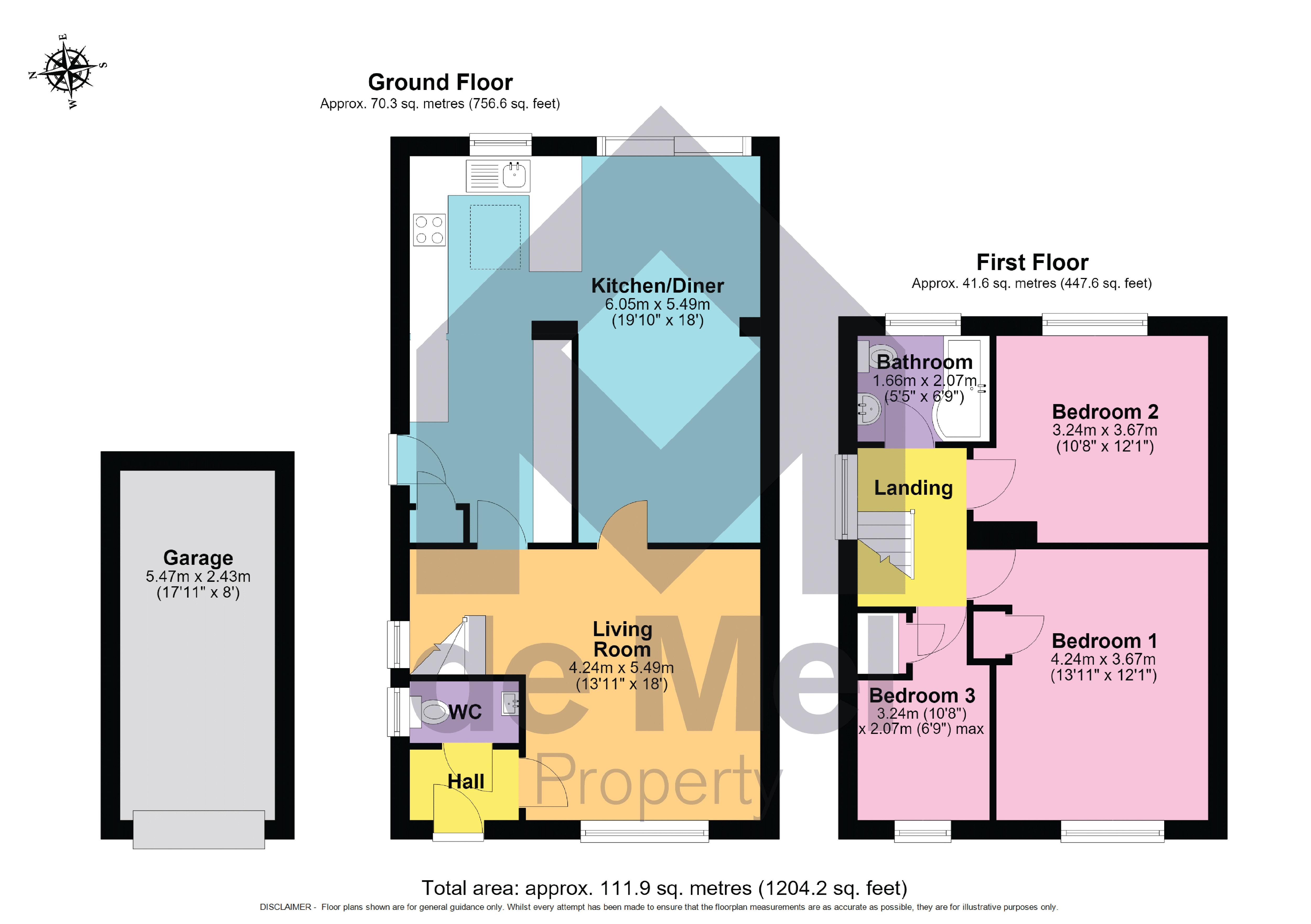 19, Roberts Road, Cheltenham floorplan