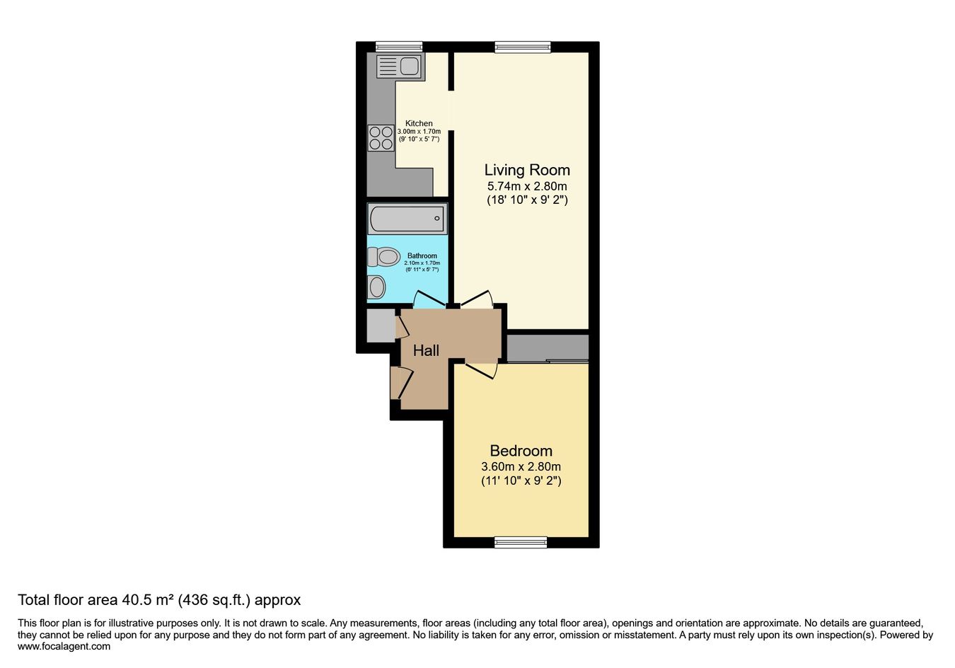 2, Rushes Court, Bishop's Stortford floorplan