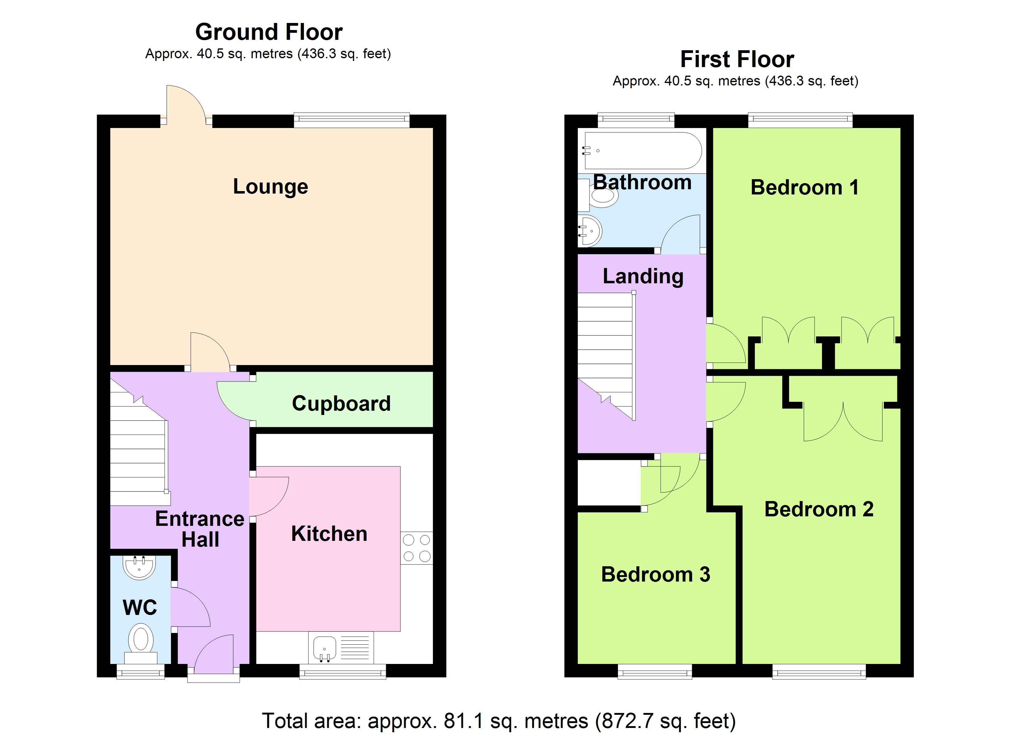 7, Butcher Close, Angmering floorplan