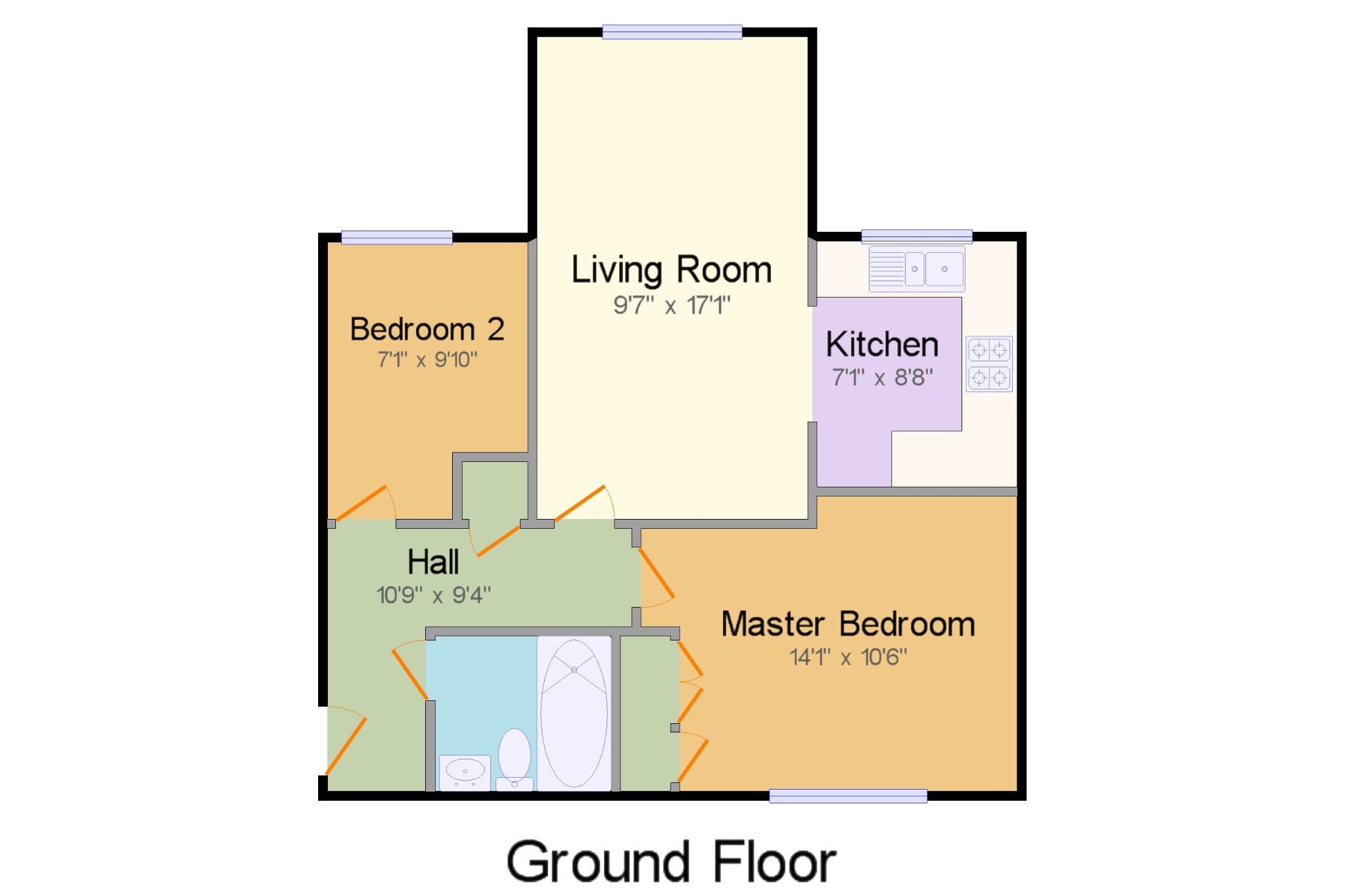 2 Bedrooms Flat for sale in Matcham House, Matcham Way, Buxton, Derbyshire SK17