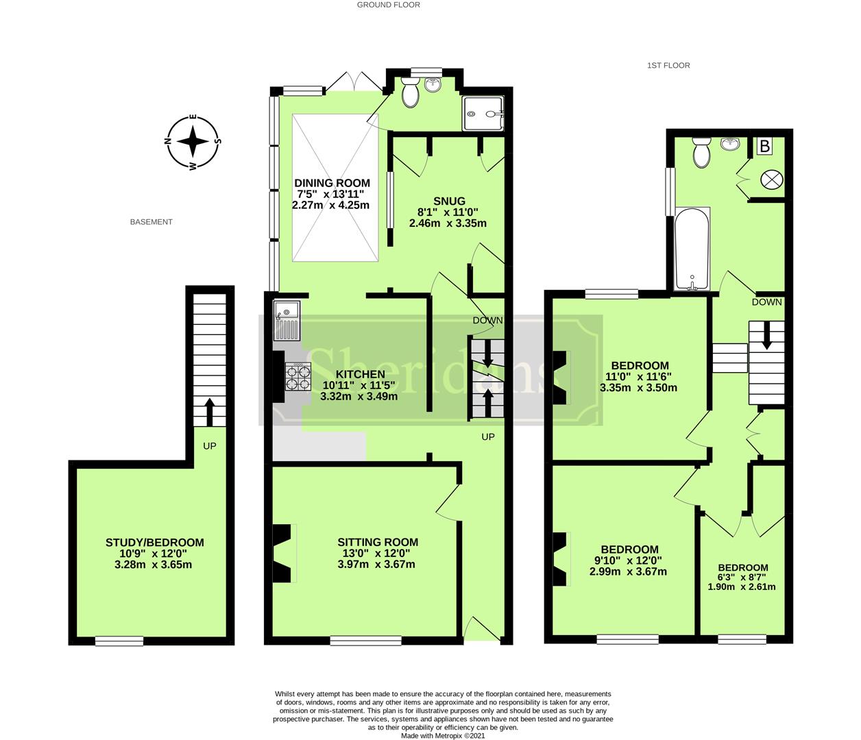 Albert Street, Bury St. Edmunds IP33, 3 bedroom semidetached house for