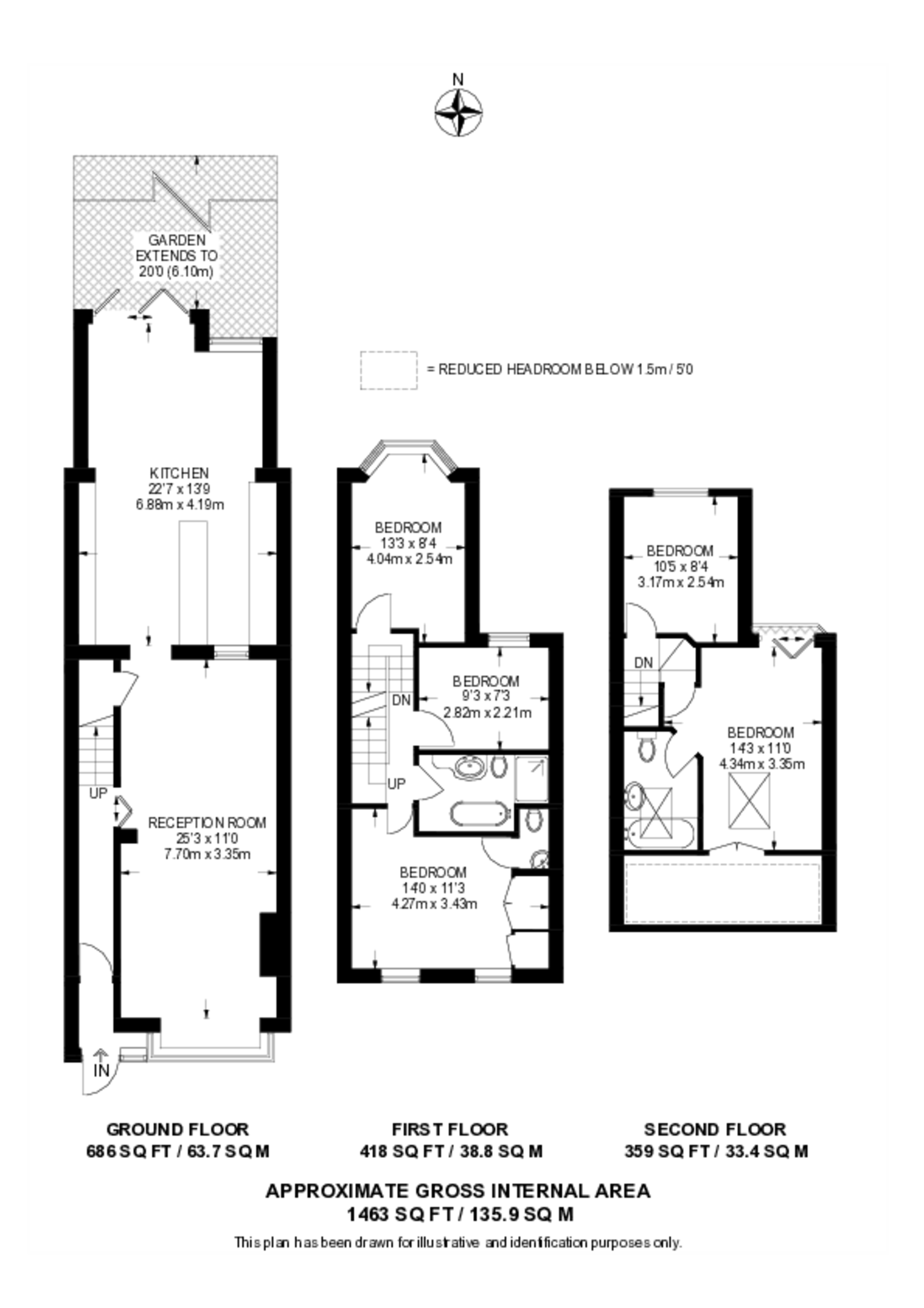 Chester Road, Walthamstow floorplan