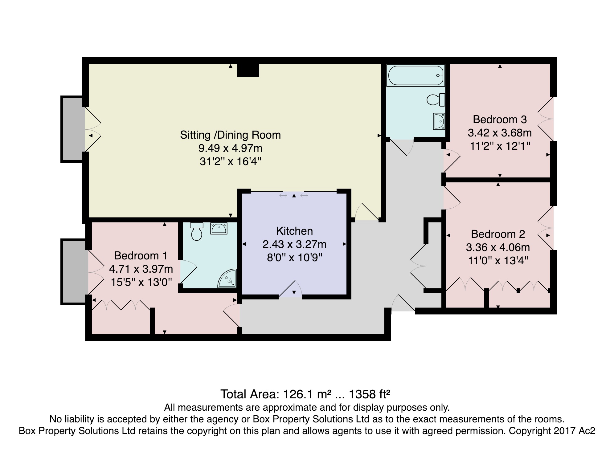3 Bedrooms Flat for sale in Montpellier Road, Harrogate HG1