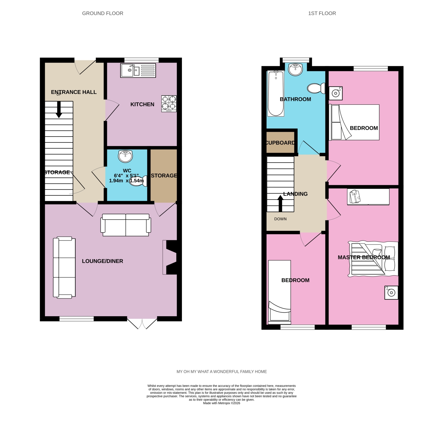 6, Harrington Road, Redcar floorplan