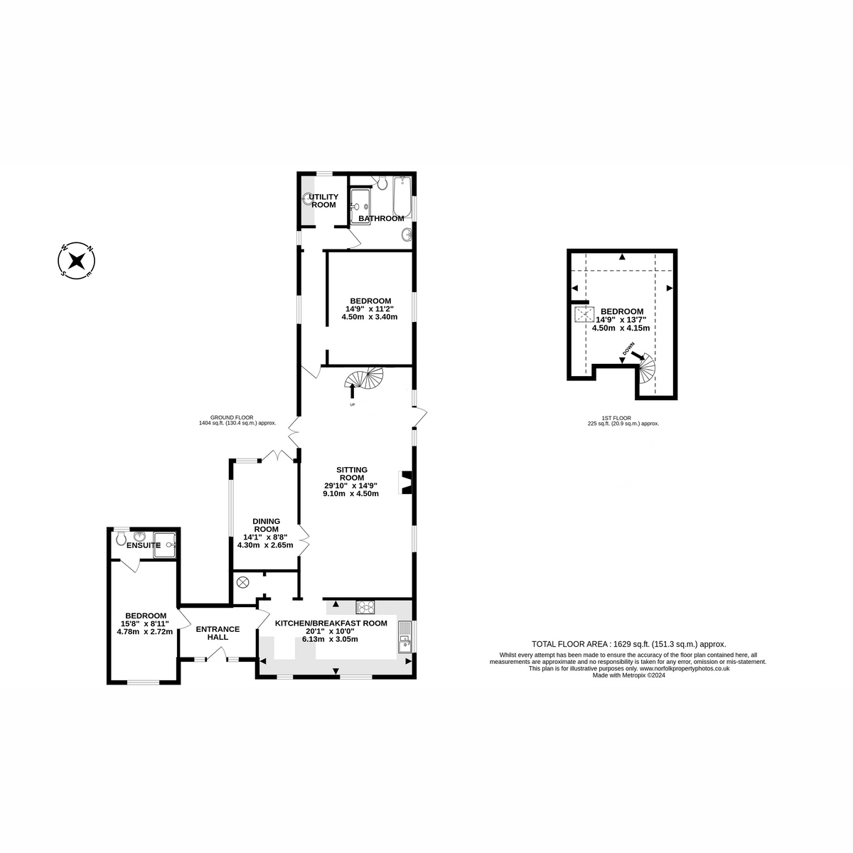 The Pump House, Viewpoint, Beccles floorplan