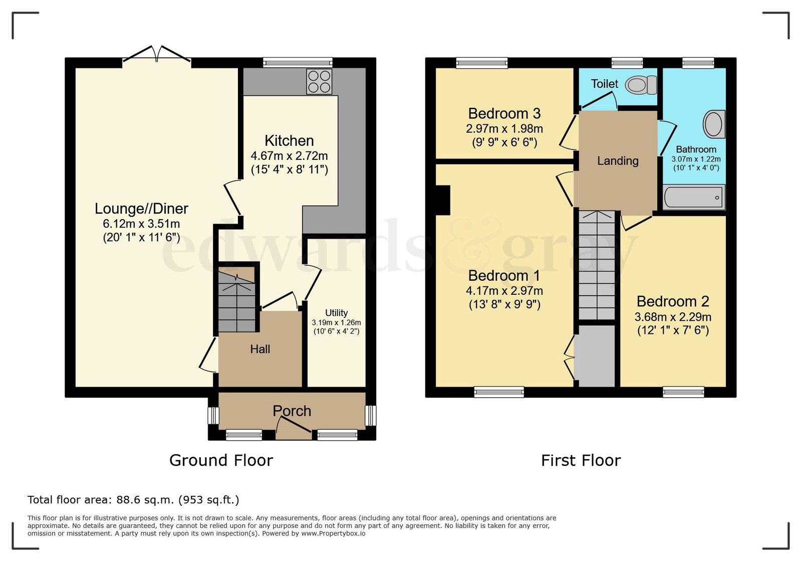247, Gressel Lane, Birmingham floorplan
